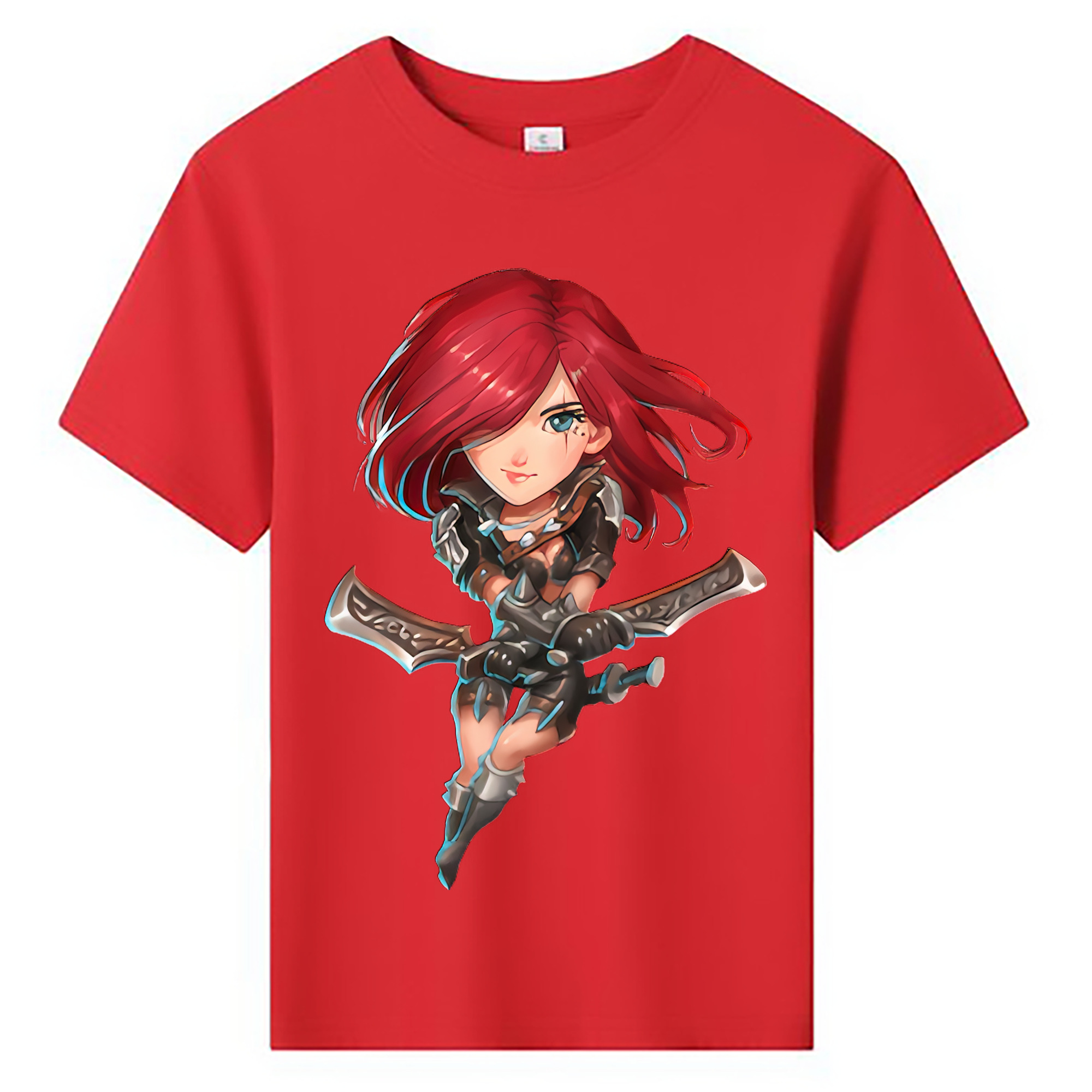 （画像用） リーグ・オブ・レジェンド League of Legends LOL 綿100％キッズTシャツ（フロントプリント）