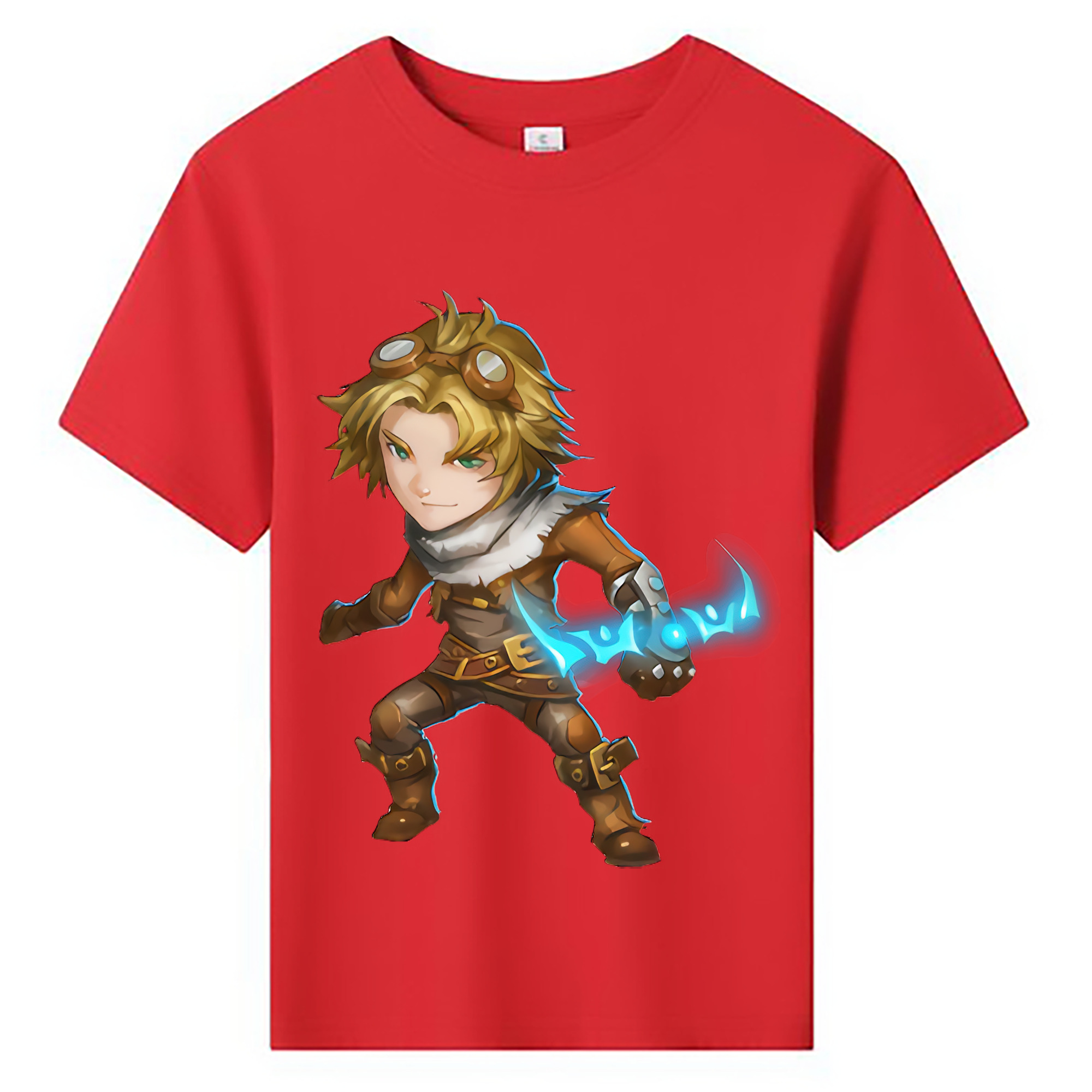 （画像用） リーグ・オブ・レジェンド League of Legends LOL 綿100％キッズTシャツ（フロントプリント）