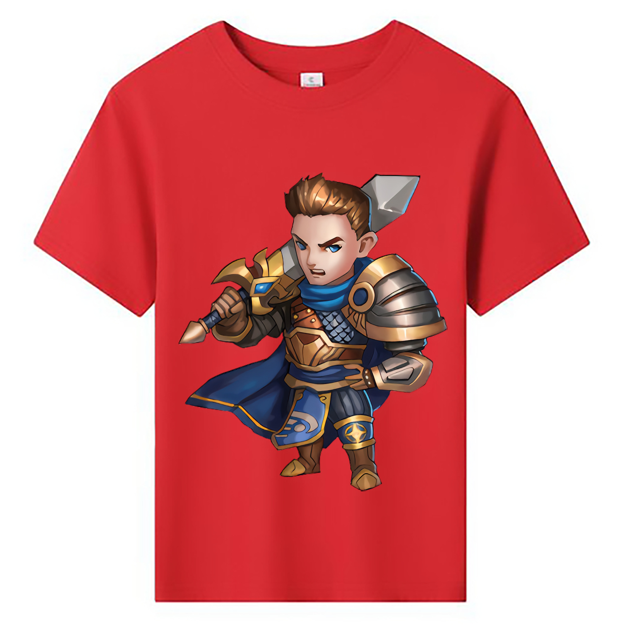 （画像用） リーグ・オブ・レジェンド League of Legends LOL 綿100％キッズTシャツ（フロントプリント）