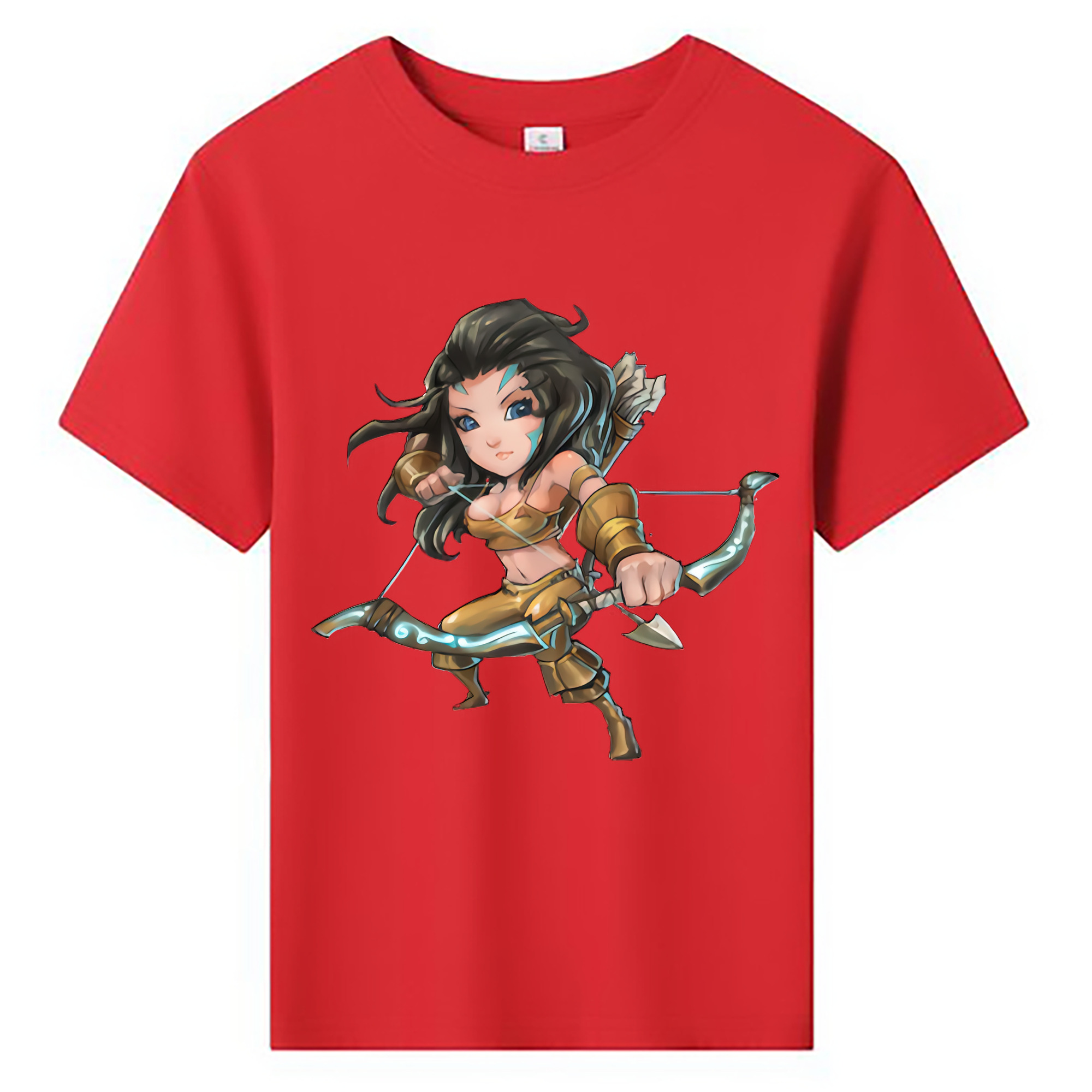 （画像用） リーグ・オブ・レジェンド League of Legends LOL 綿100％キッズTシャツ（フロントプリント）