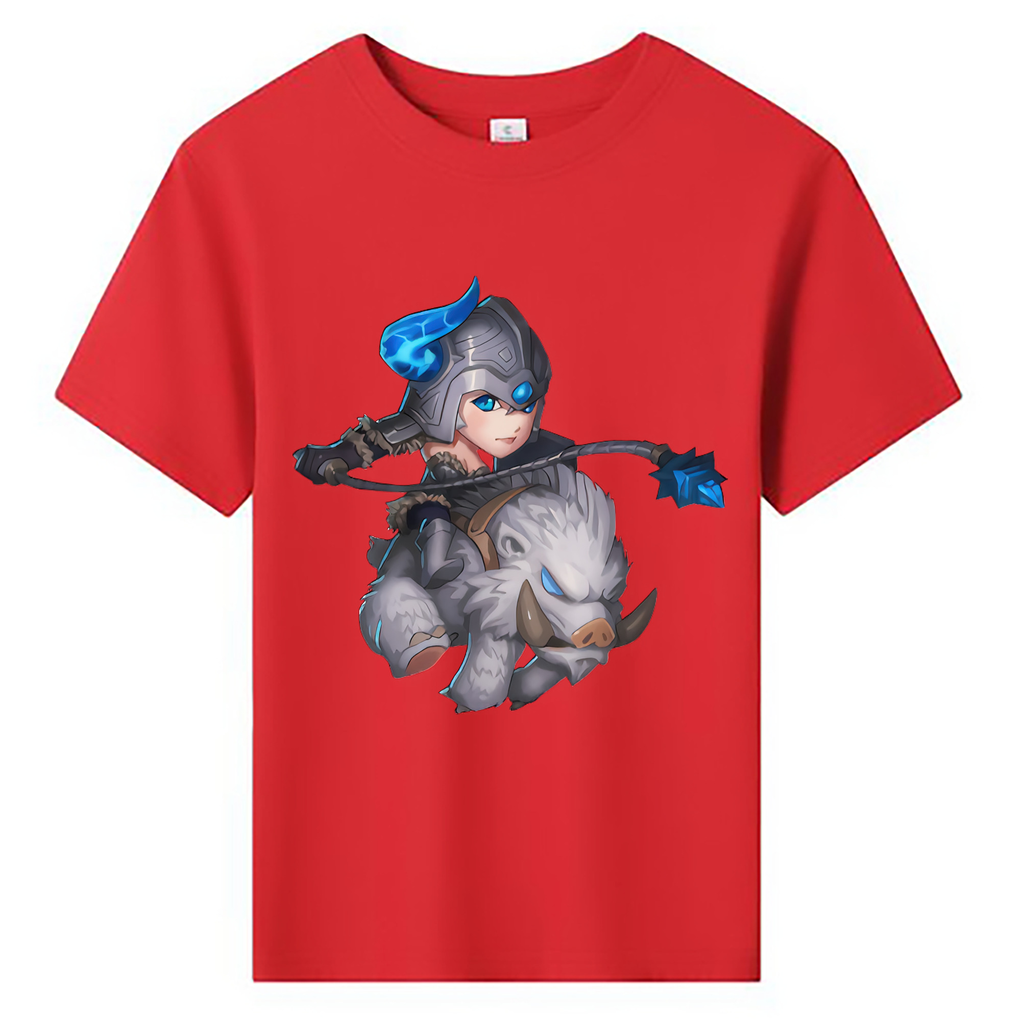 （画像用） リーグ・オブ・レジェンド League of Legends LOL 綿100％キッズTシャツ（フロントプリント）