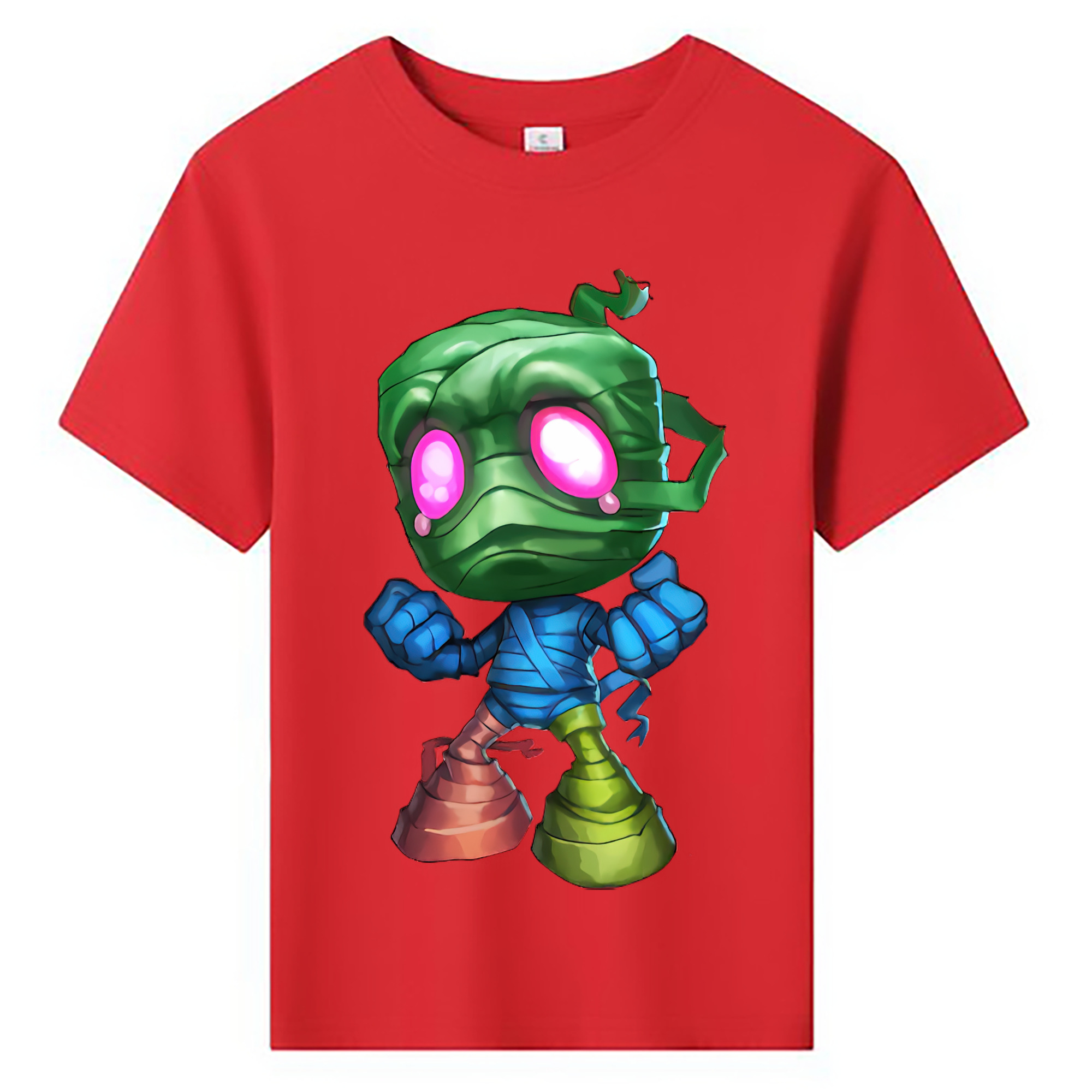 （画像用） リーグ・オブ・レジェンド League of Legends LOL 綿100％キッズTシャツ（フロントプリント）