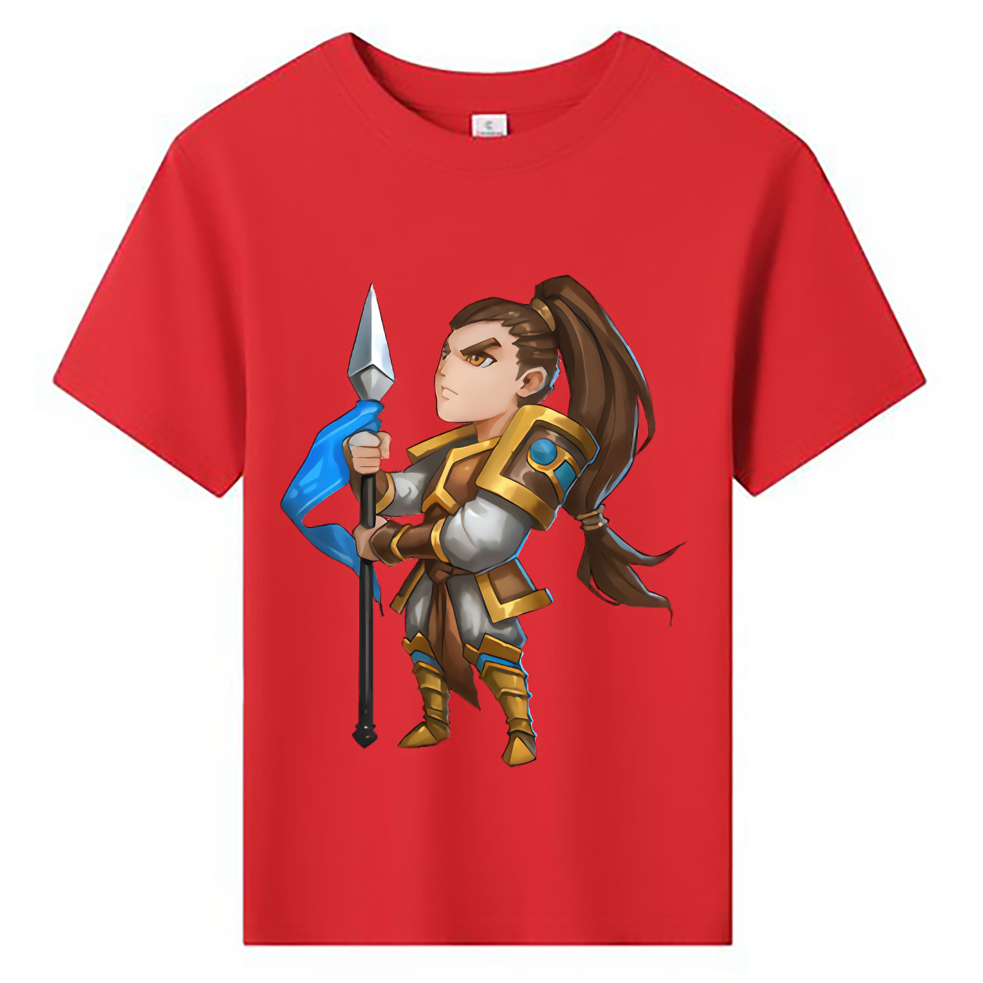 （画像用） リーグ・オブ・レジェンド League of Legends LOL 綿100％キッズTシャツ（フロントプリント）