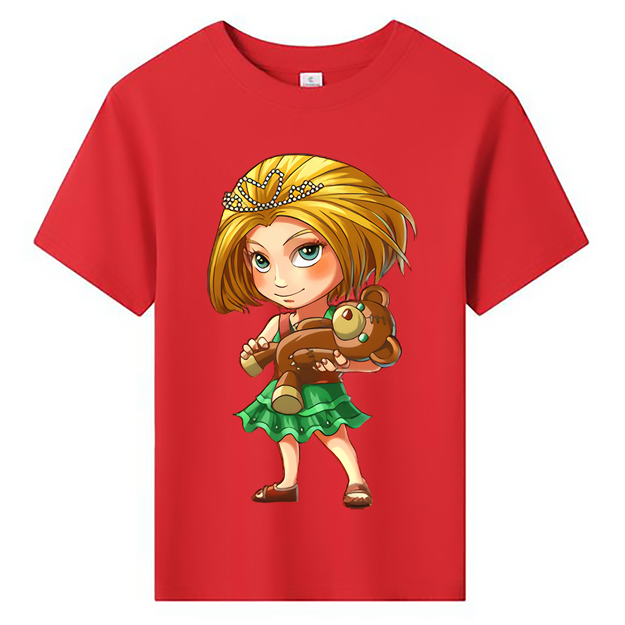 （画像用） リーグ・オブ・レジェンド League of Legends LOL 綿100％キッズTシャツ（フロントプリント）