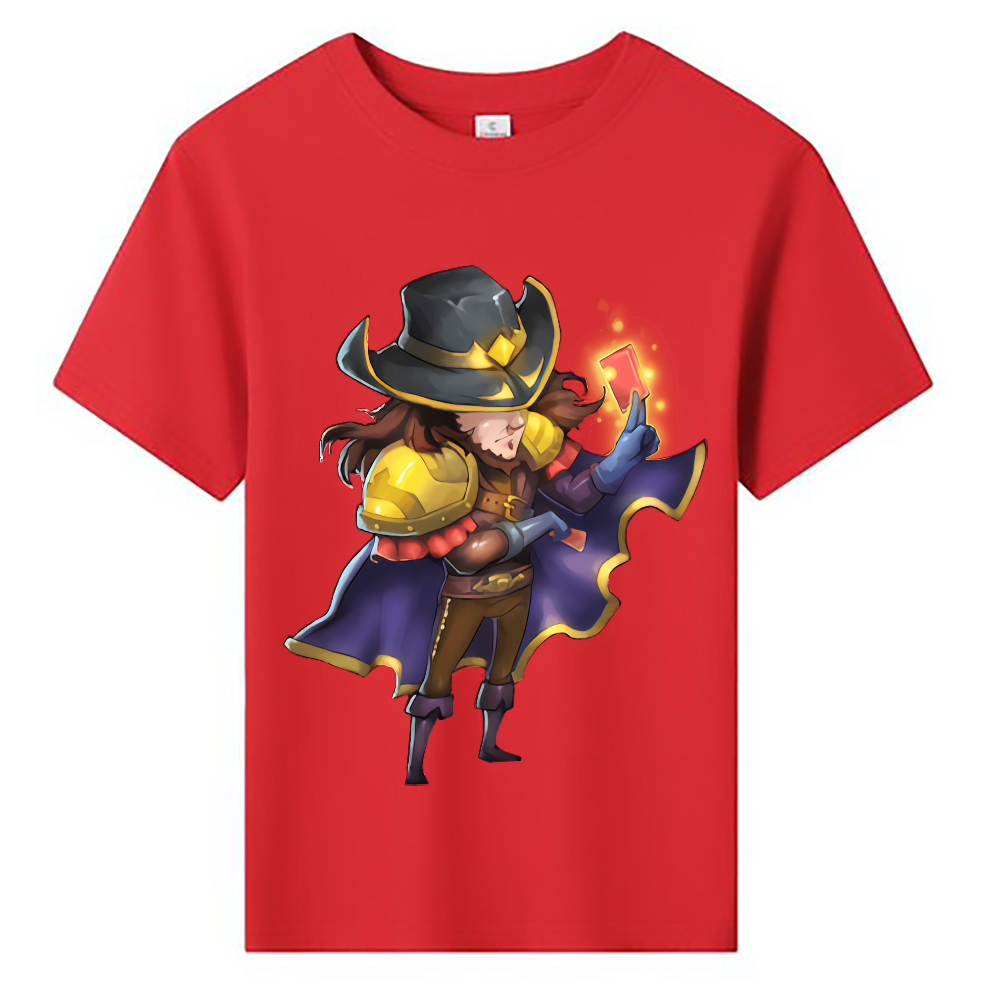 （画像用） リーグ・オブ・レジェンド League of Legends LOL 綿100％キッズTシャツ（フロントプリント）
