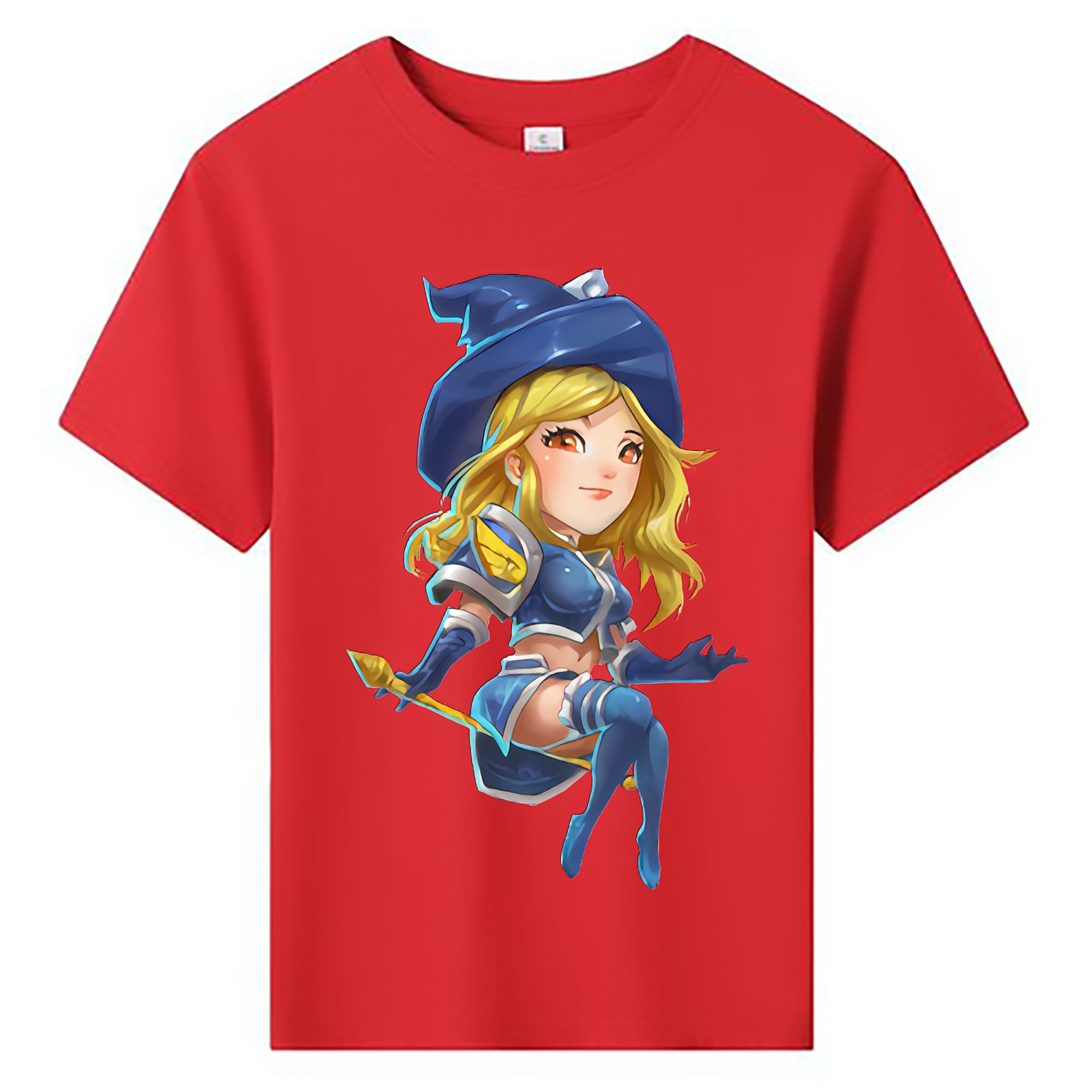 （画像用） リーグ・オブ・レジェンド League of Legends LOL 綿100％キッズTシャツ（フロントプリント）