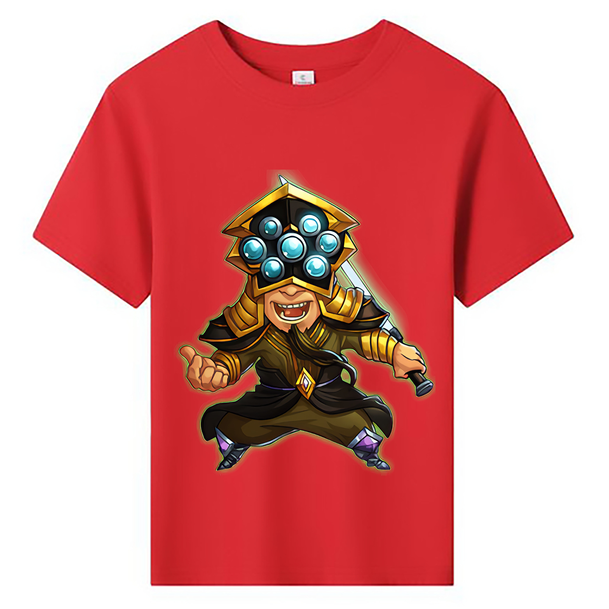 （画像用） リーグ・オブ・レジェンド League of Legends LOL 綿100％キッズTシャツ（フロントプリント）