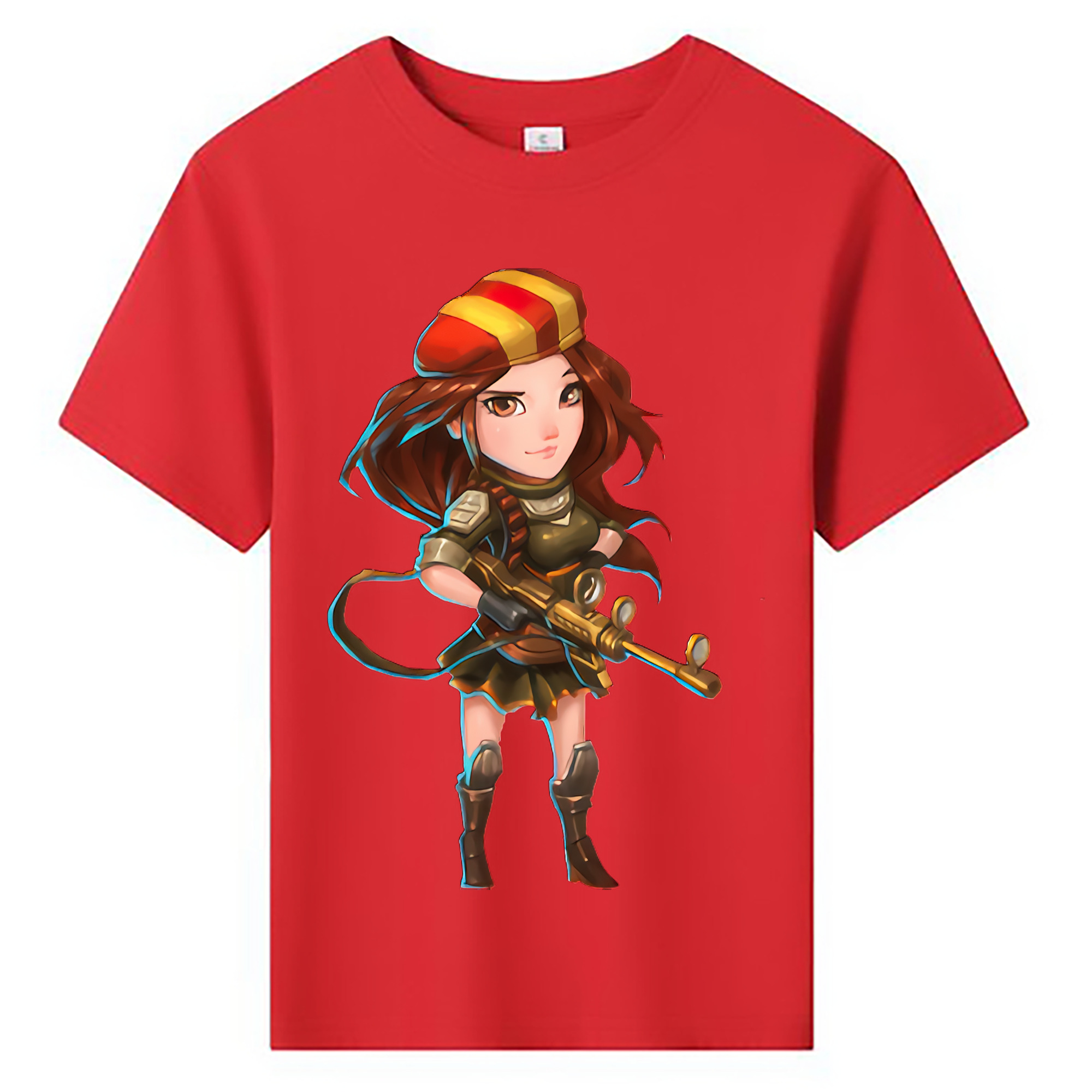 （画像用） リーグ・オブ・レジェンド League of Legends LOL 綿100％キッズTシャツ（フロントプリント）