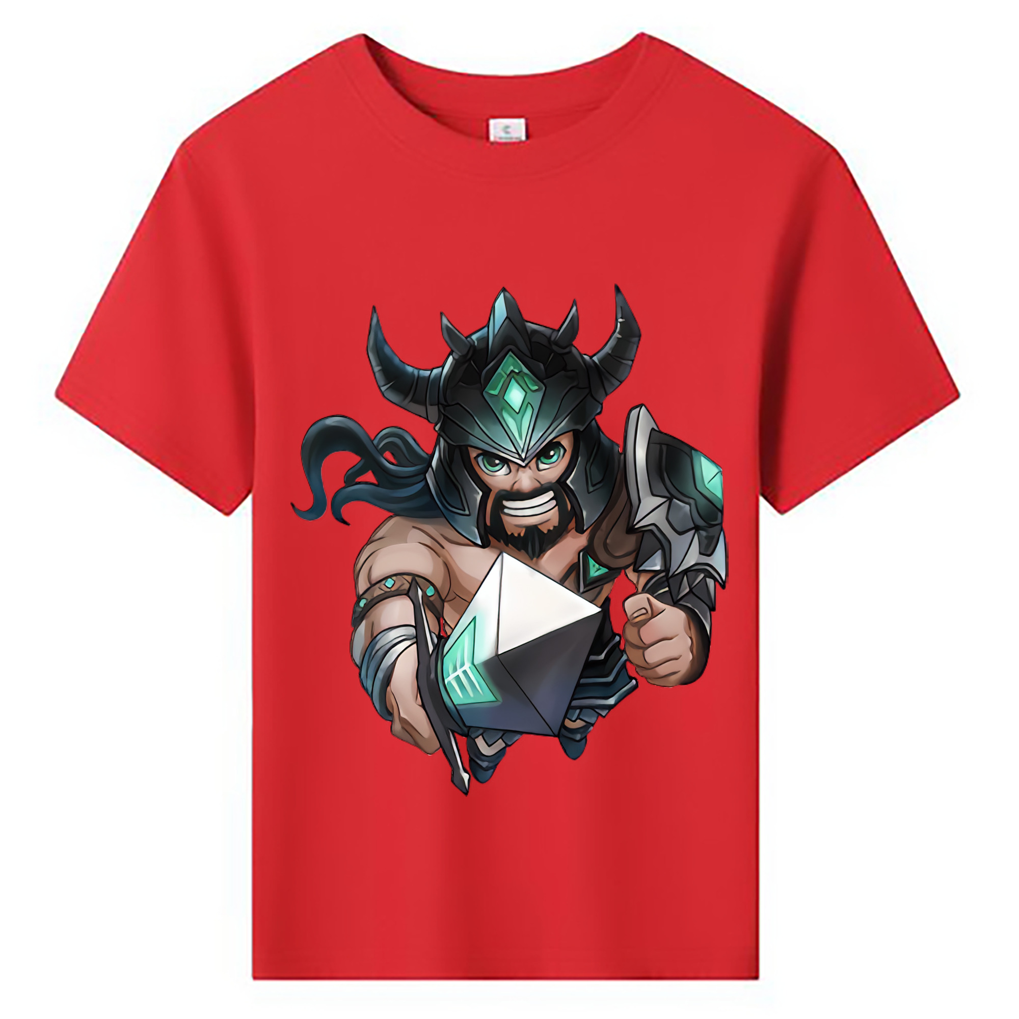 （画像用） リーグ・オブ・レジェンド League of Legends LOL 綿100％キッズTシャツ（フロントプリント）