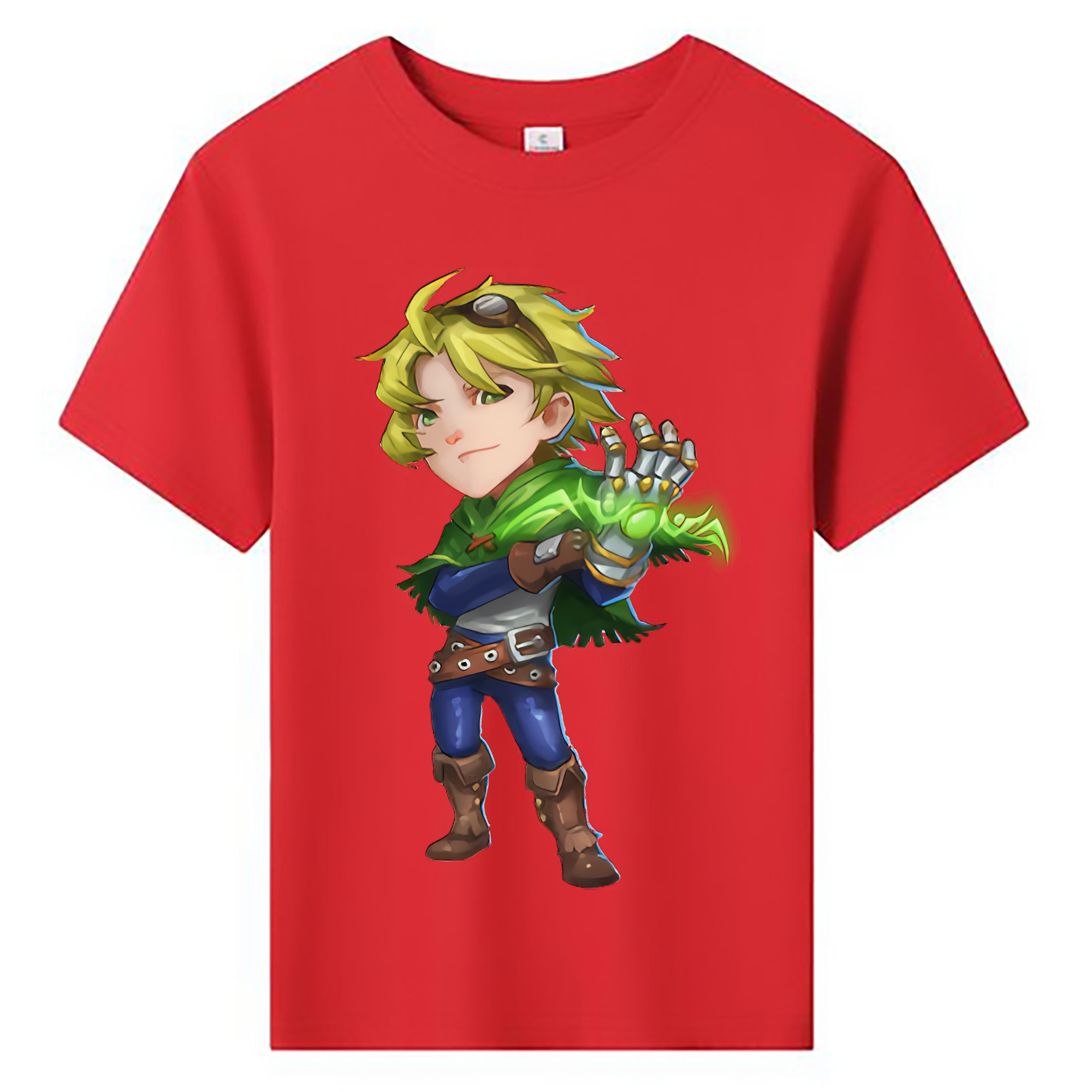 （画像用） リーグ・オブ・レジェンド League of Legends LOL 綿100％キッズTシャツ（フロントプリント）
