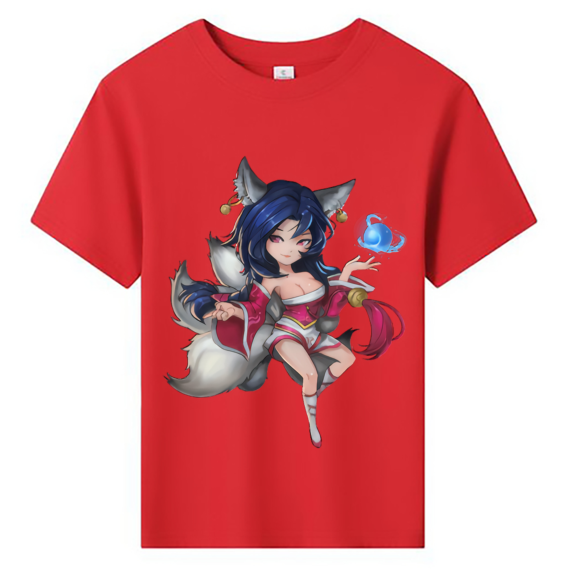 （画像用） リーグ・オブ・レジェンド League of Legends LOL 綿100％キッズTシャツ（フロントプリント）