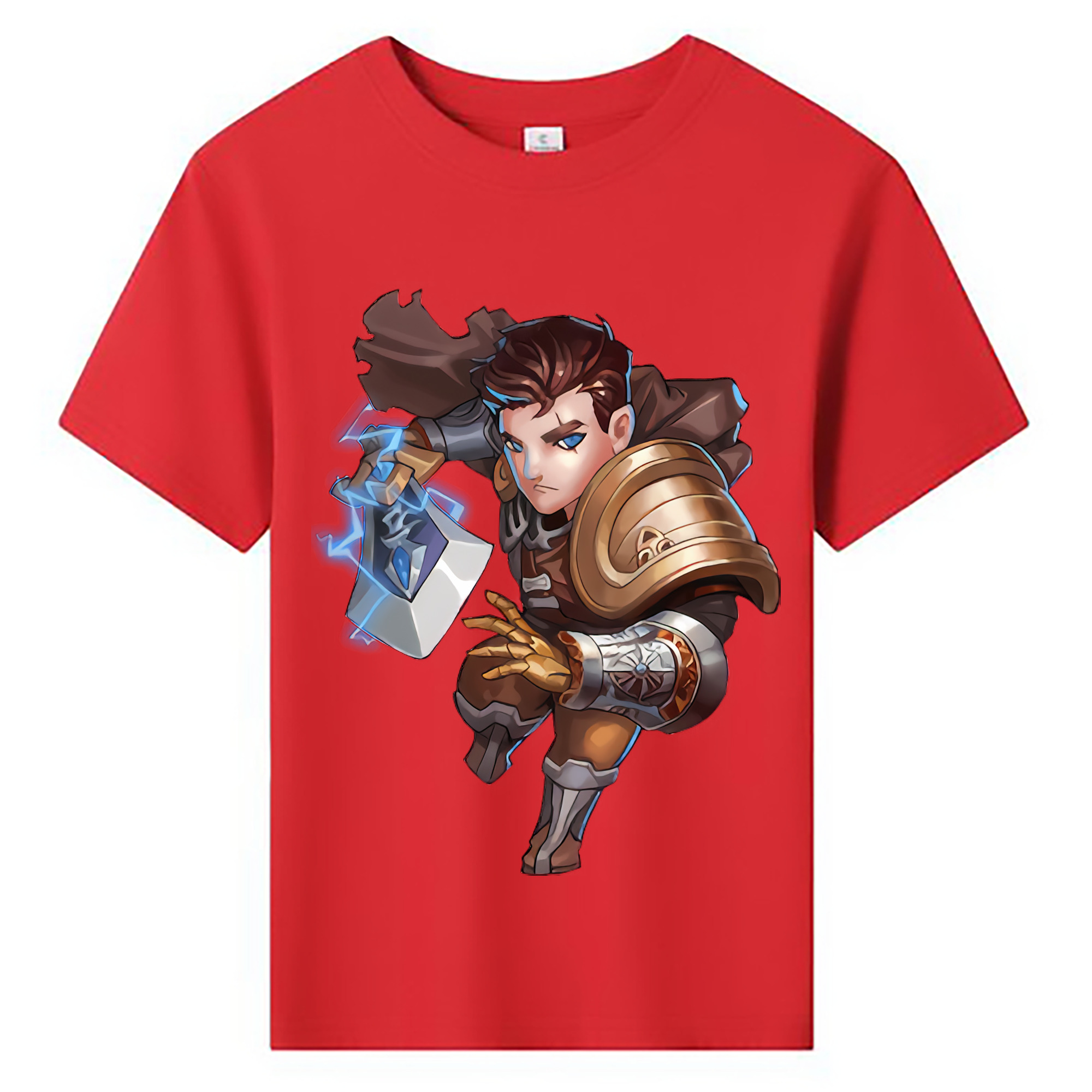 （画像用） リーグ・オブ・レジェンド League of Legends LOL 綿100％キッズTシャツ（フロントプリント）