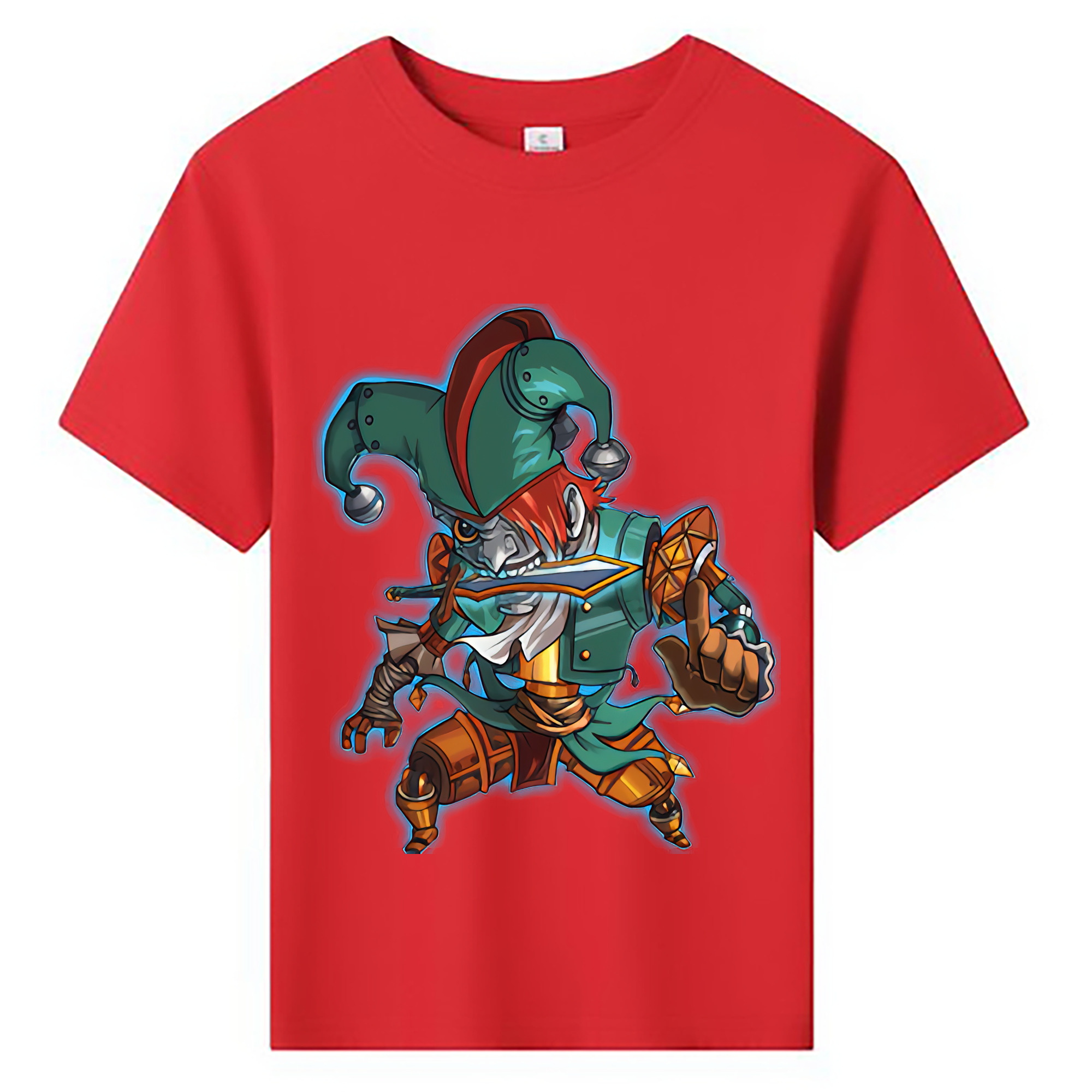 （画像用） リーグ・オブ・レジェンド League of Legends LOL 綿100％キッズTシャツ（フロントプリント）