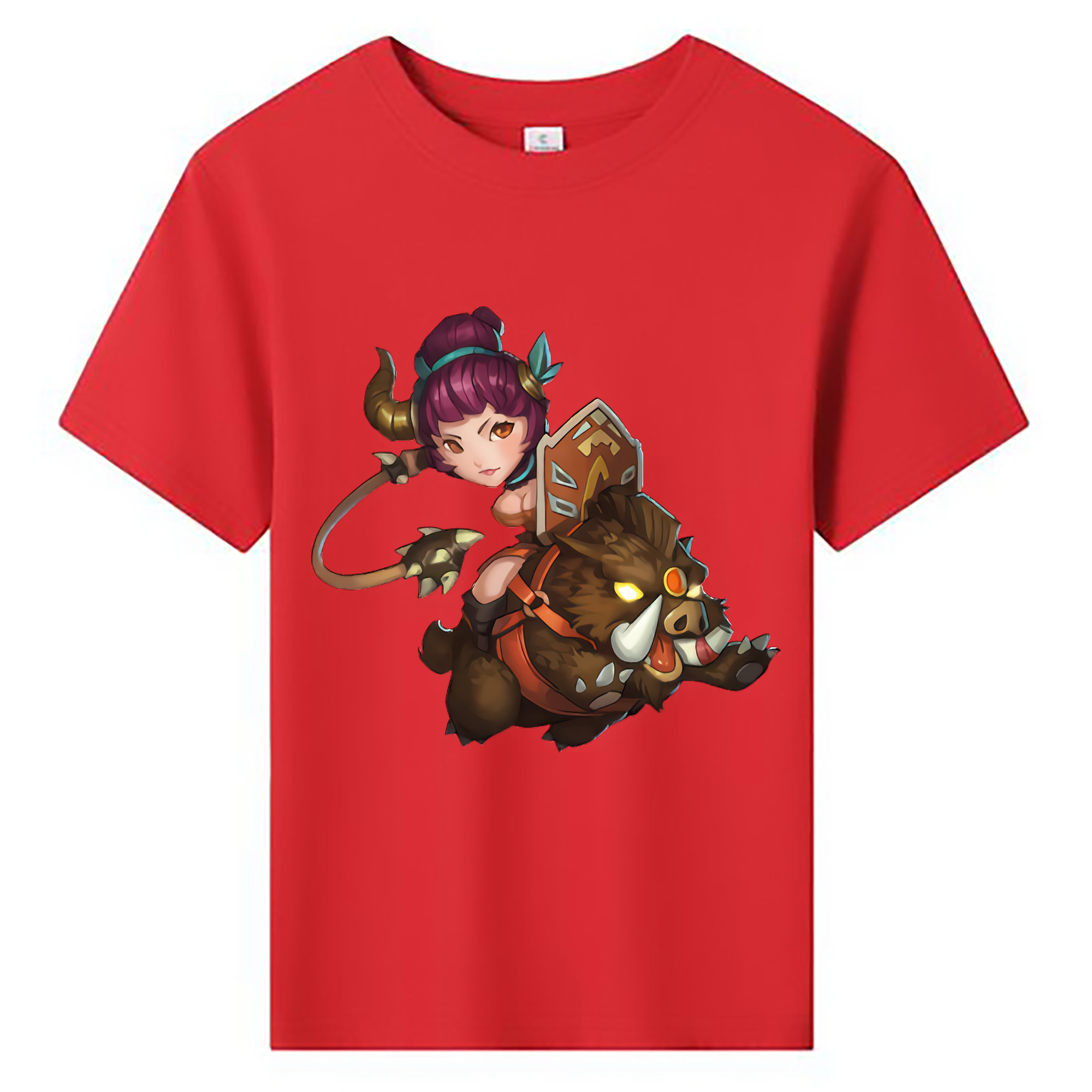 （画像用） リーグ・オブ・レジェンド League of Legends LOL 綿100％キッズTシャツ（フロントプリント）