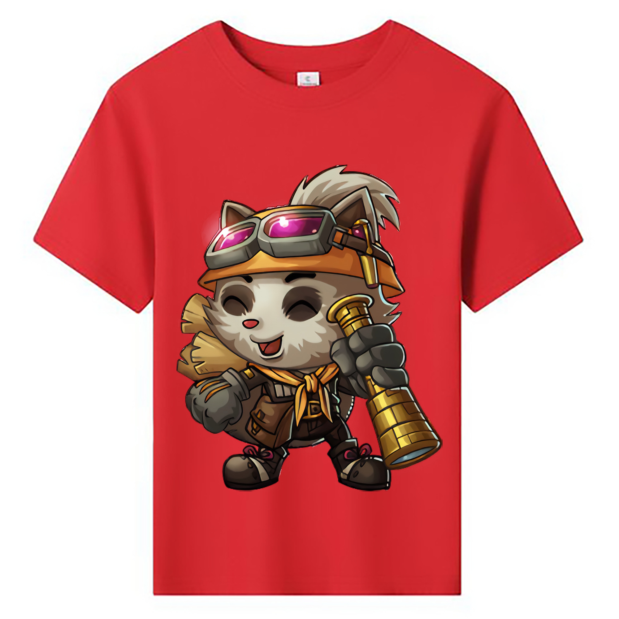 （画像用） リーグ・オブ・レジェンド League of Legends LOL 綿100％キッズTシャツ（フロントプリント）