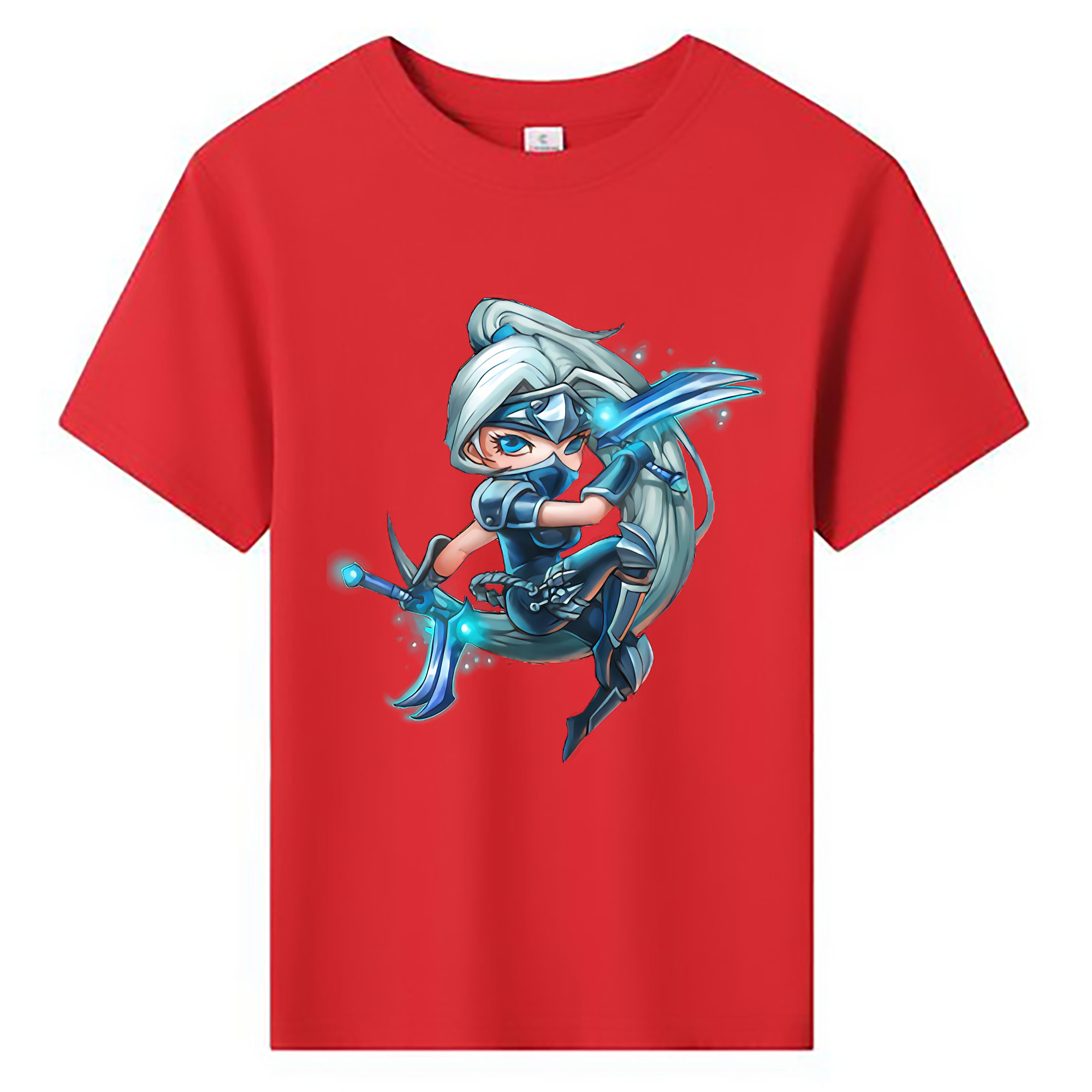（画像用） リーグ・オブ・レジェンド League of Legends LOL 綿100％キッズTシャツ（フロントプリント）