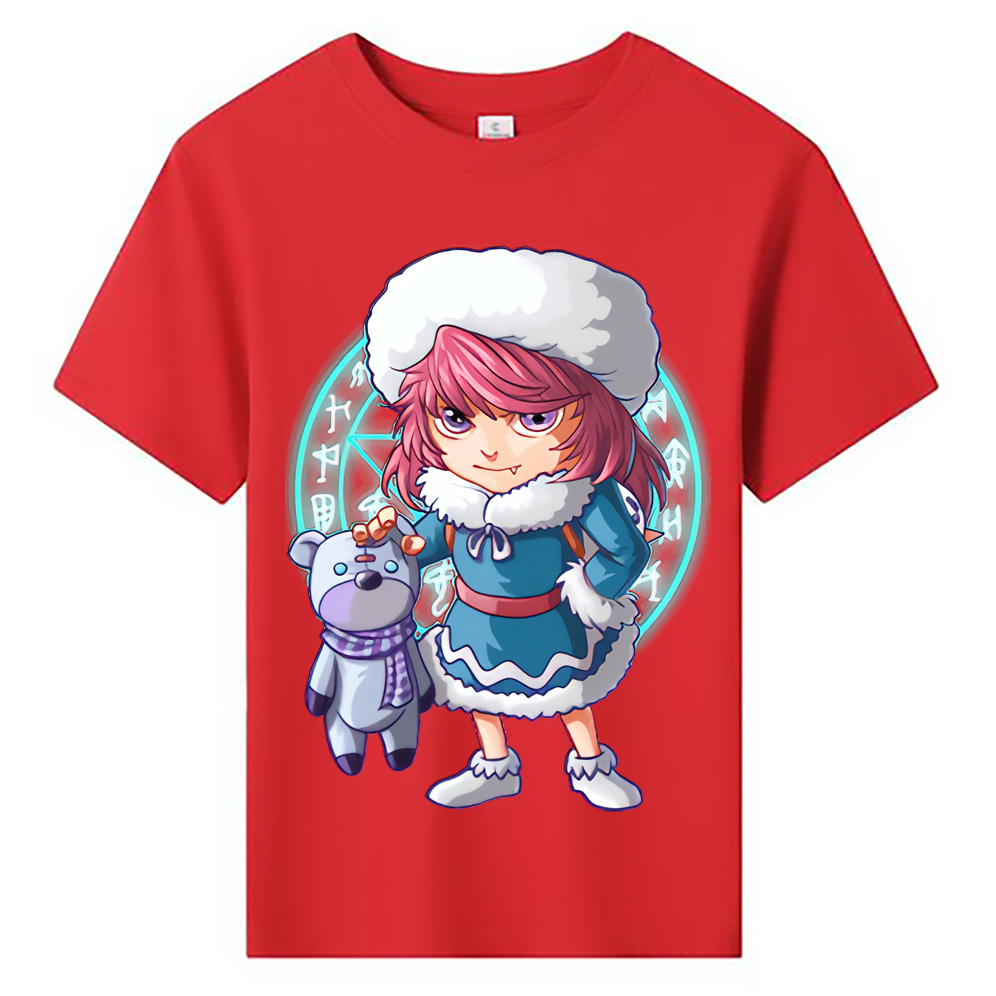 （画像用） リーグ・オブ・レジェンド League of Legends LOL 綿100％キッズTシャツ（フロントプリント）
