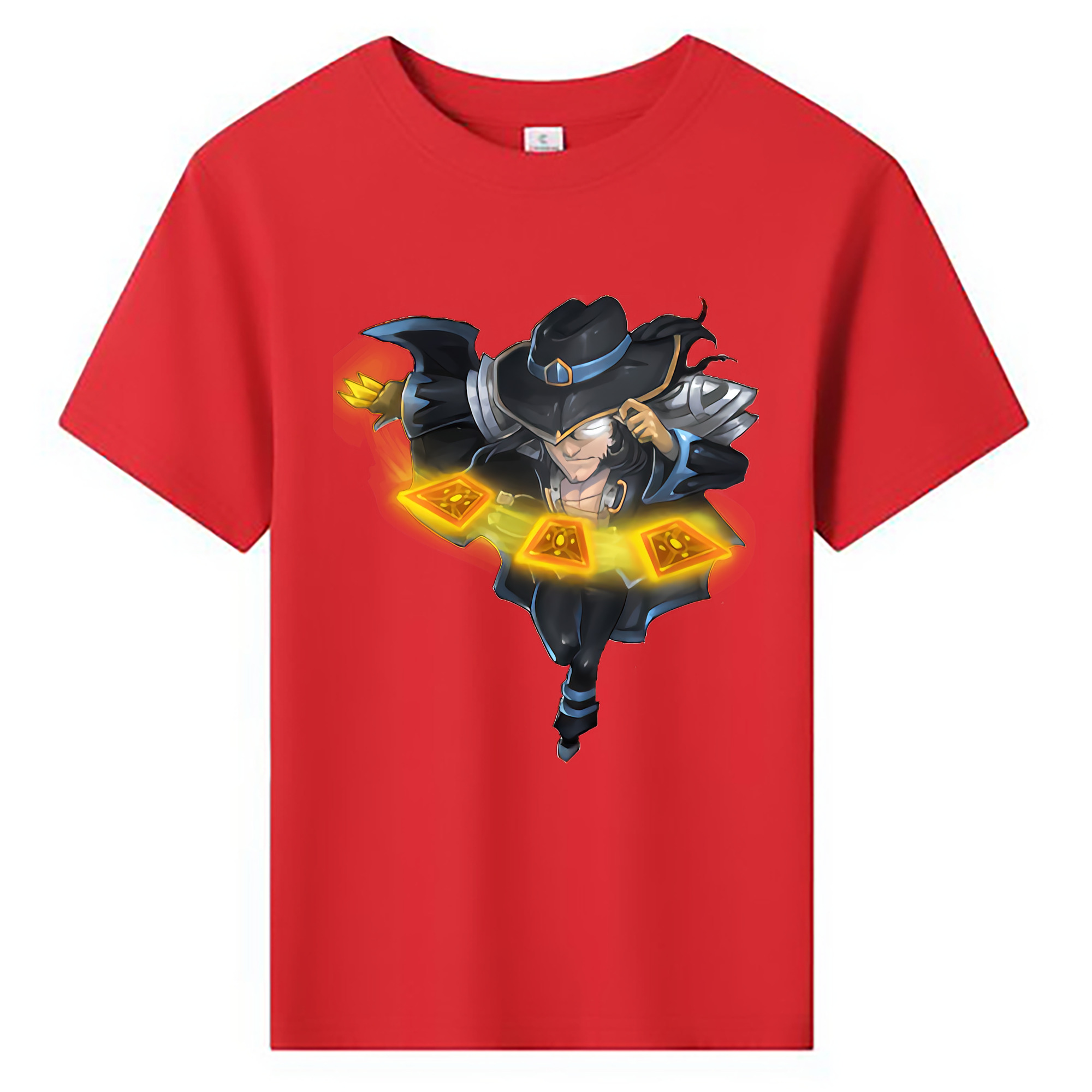 （画像用） リーグ・オブ・レジェンド League of Legends LOL 綿100％キッズTシャツ（フロントプリント）