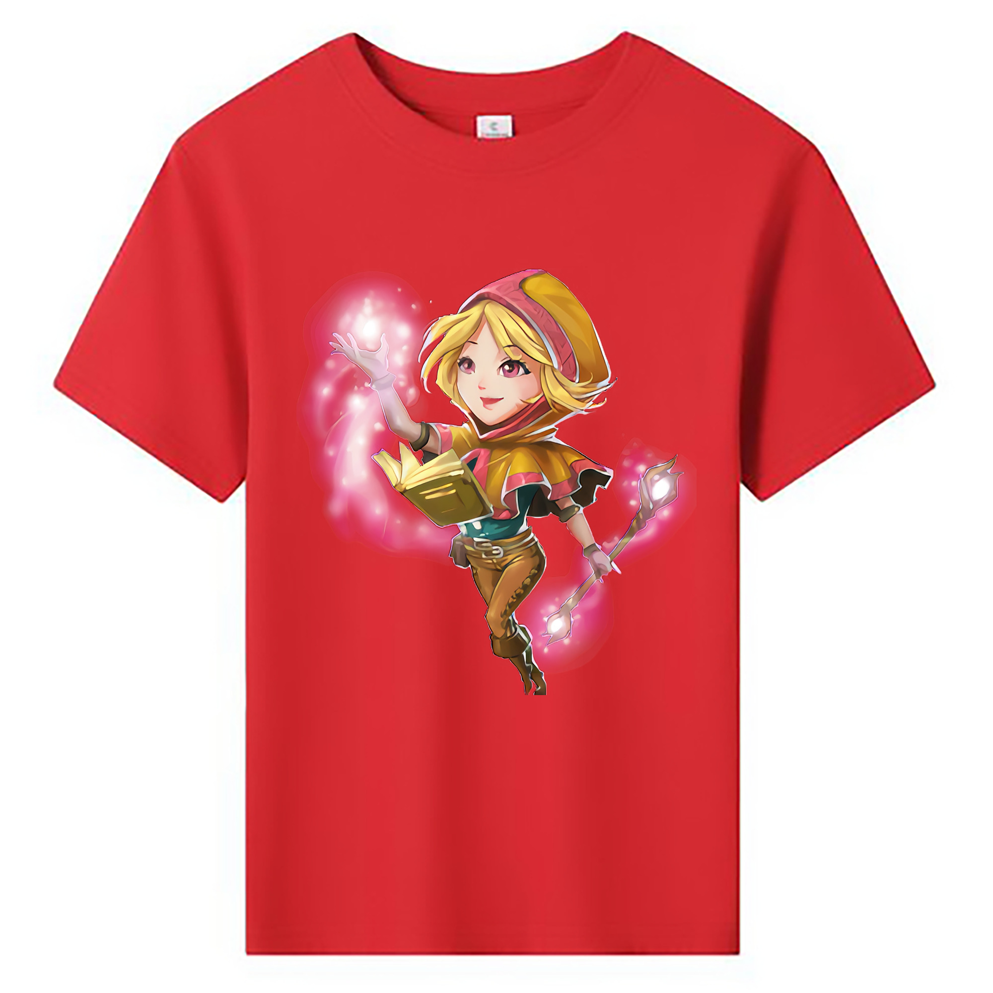 （画像用） リーグ・オブ・レジェンド League of Legends LOL 綿100％キッズTシャツ（フロントプリント）