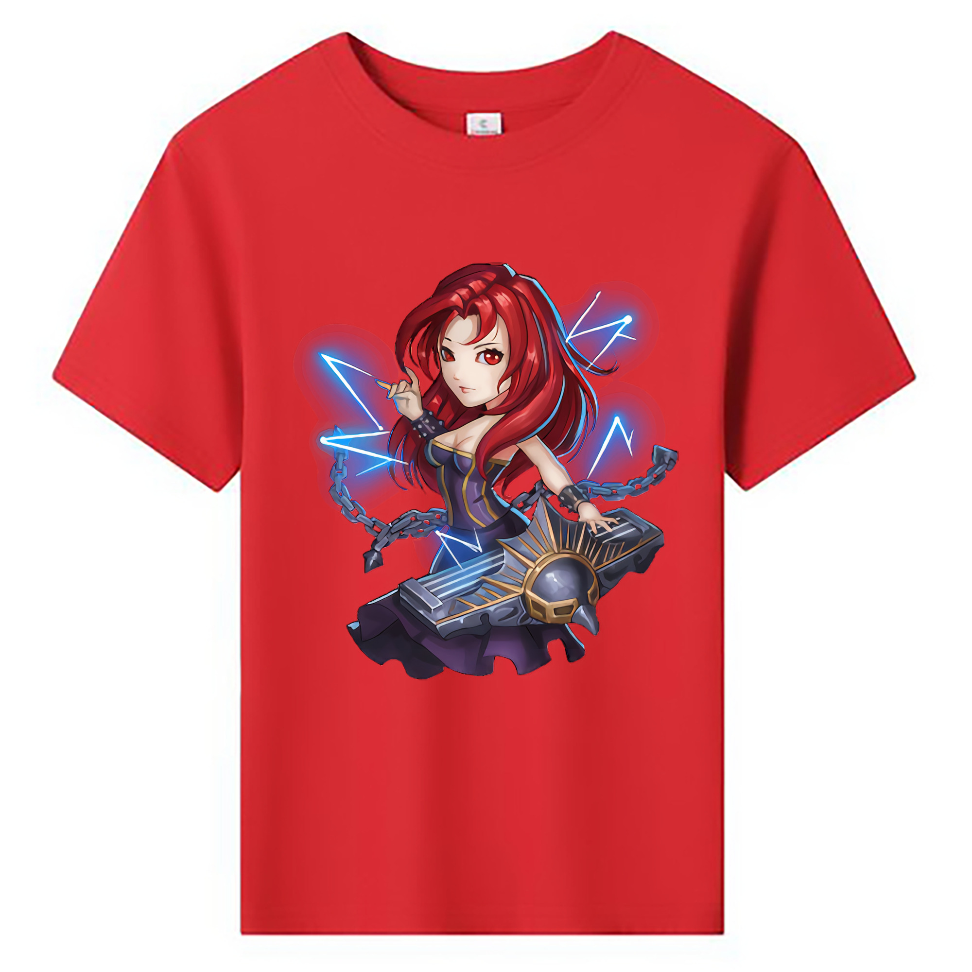 （画像用） リーグ・オブ・レジェンド League of Legends LOL 綿100％キッズTシャツ（フロントプリント）