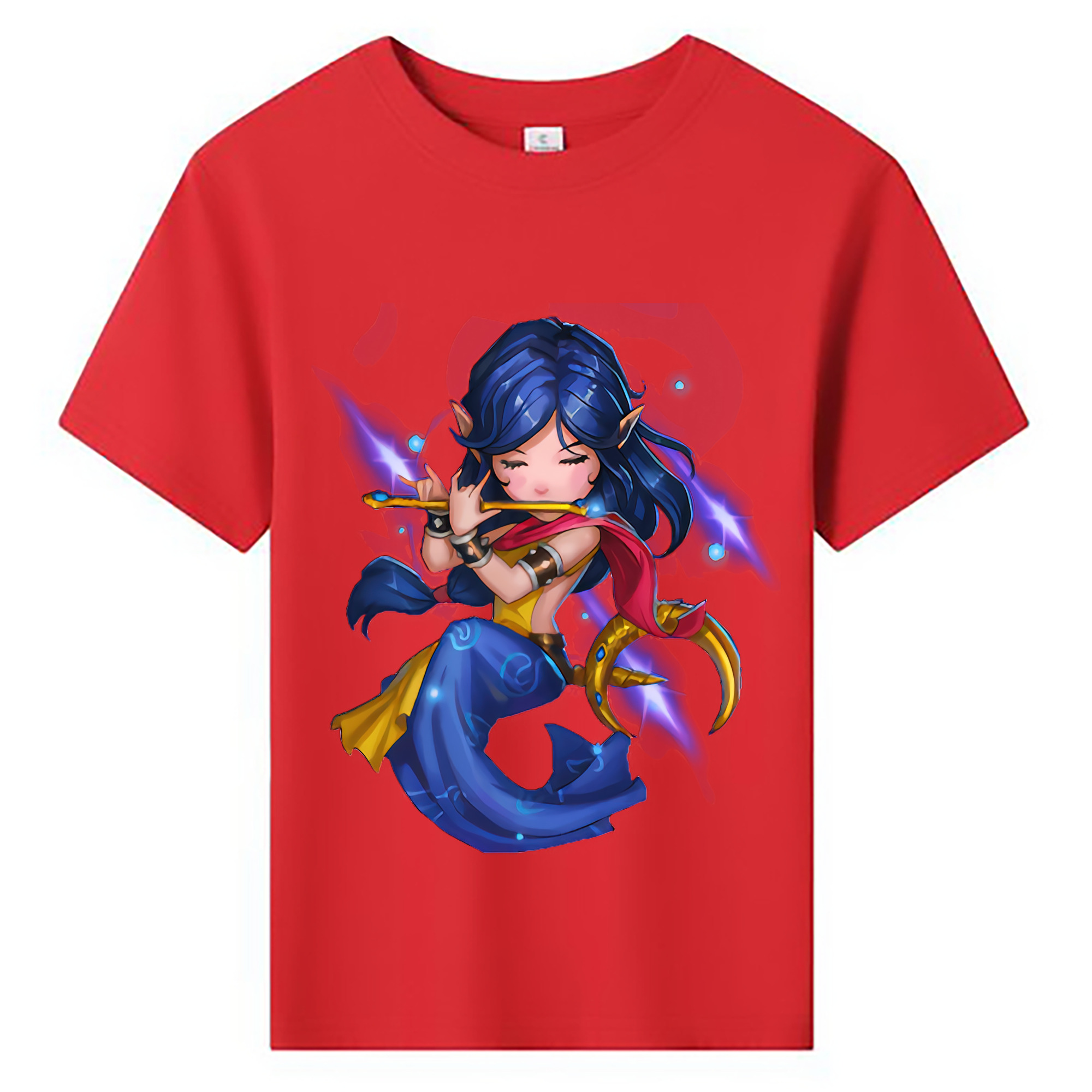 （画像用） リーグ・オブ・レジェンド League of Legends LOL 綿100％キッズTシャツ（フロントプリント）