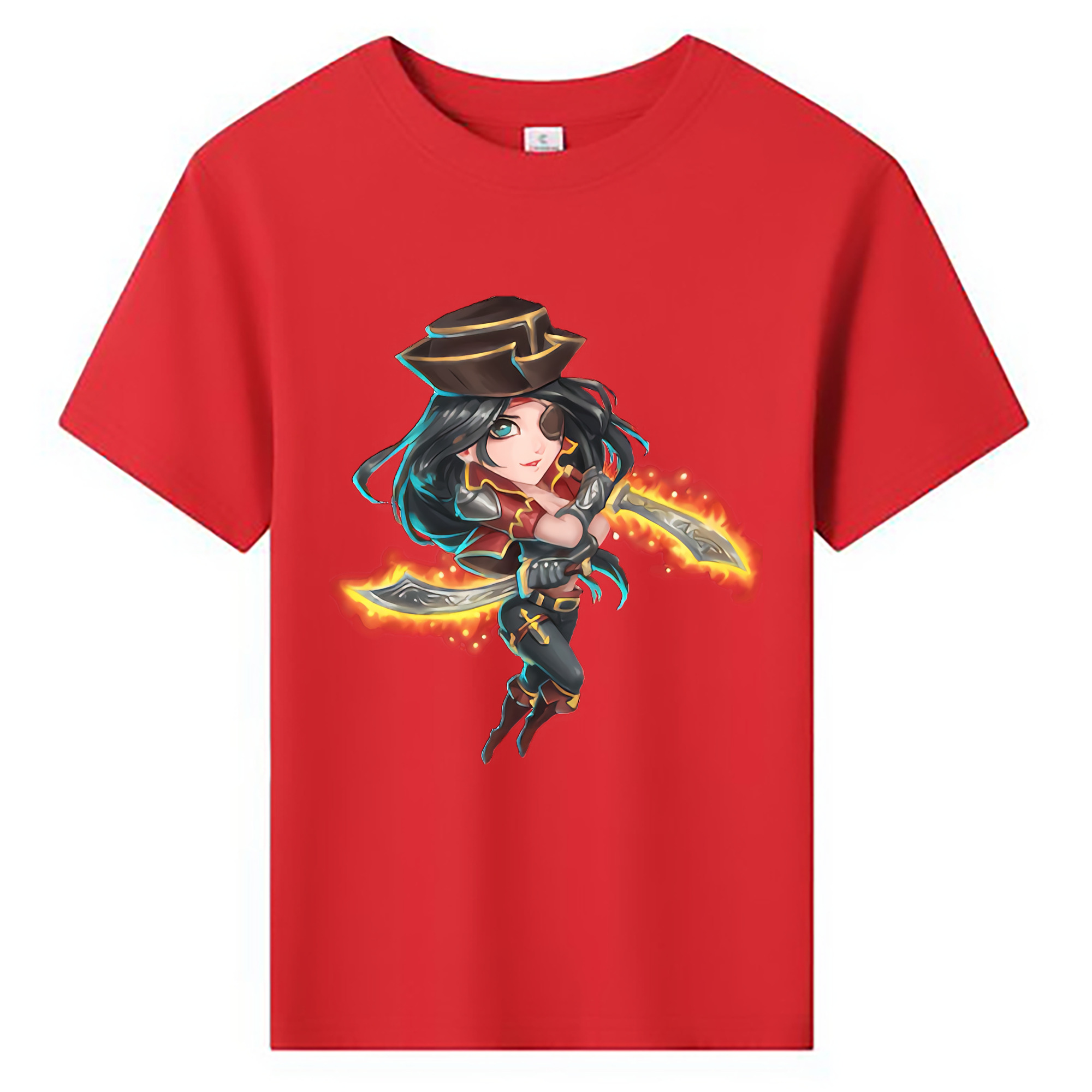（画像用） リーグ・オブ・レジェンド League of Legends LOL 綿100％キッズTシャツ（フロントプリント）