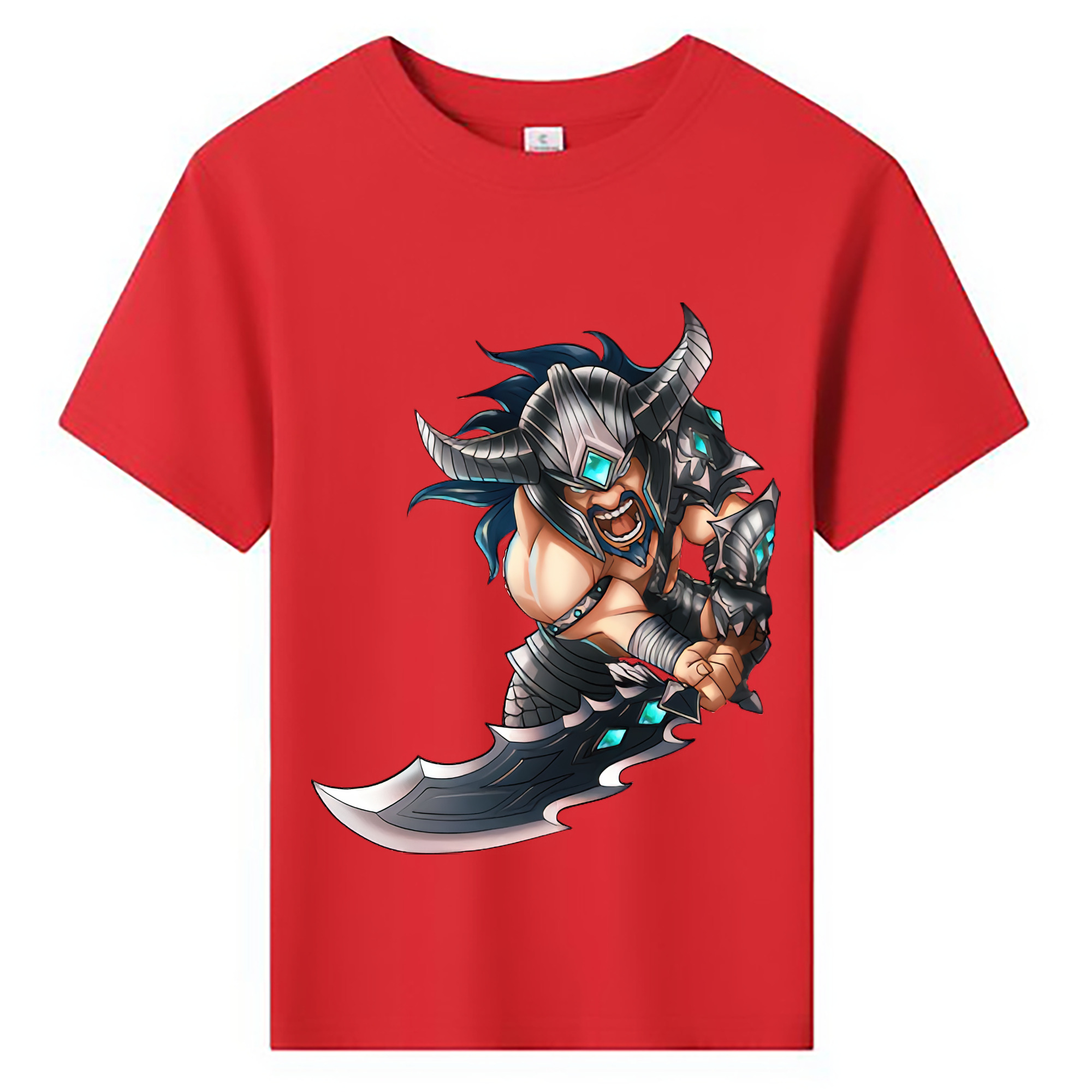 （画像用） リーグ・オブ・レジェンド League of Legends LOL 綿100％キッズTシャツ（フロントプリント）