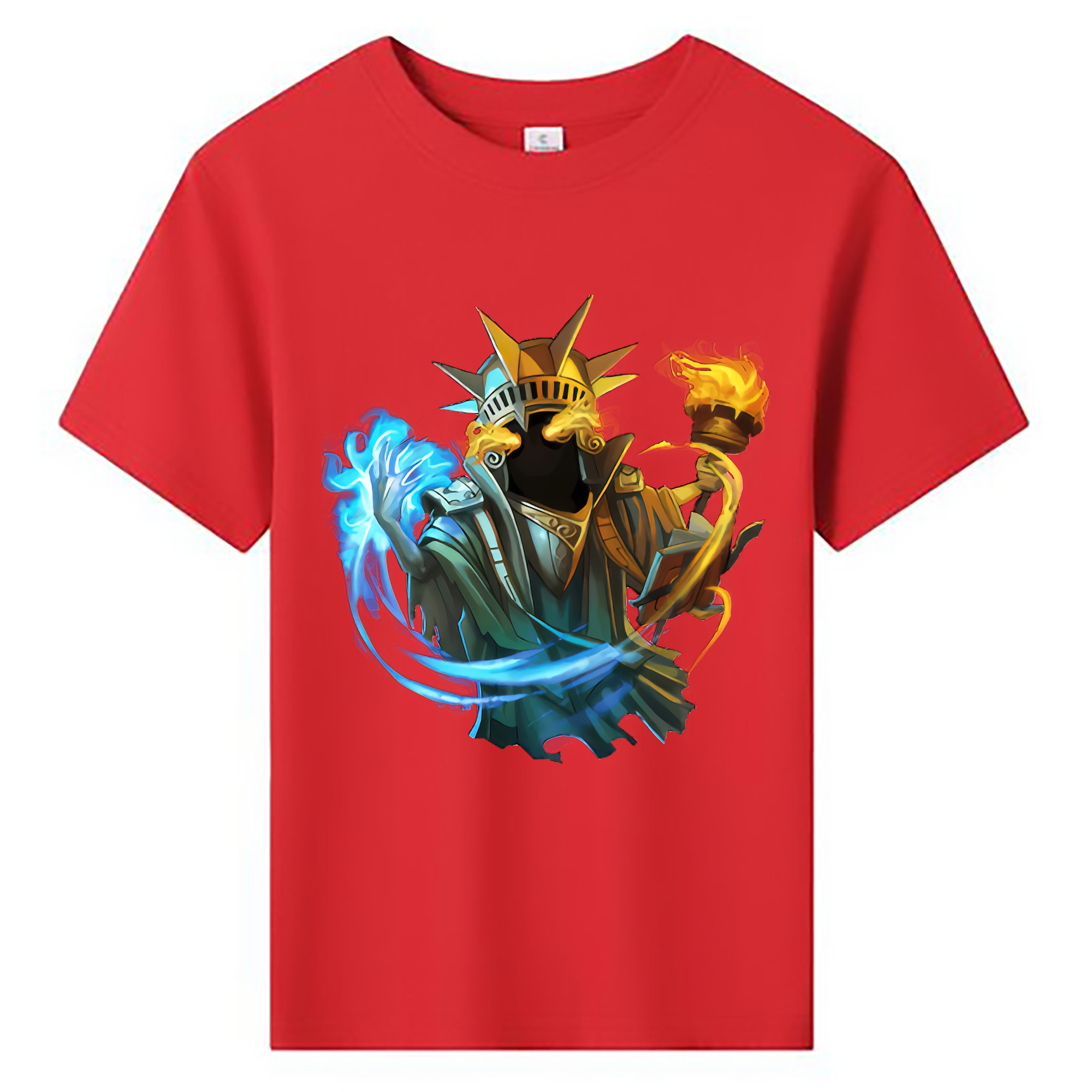 （画像用） リーグ・オブ・レジェンド League of Legends LOL 綿100％キッズTシャツ（フロントプリント）
