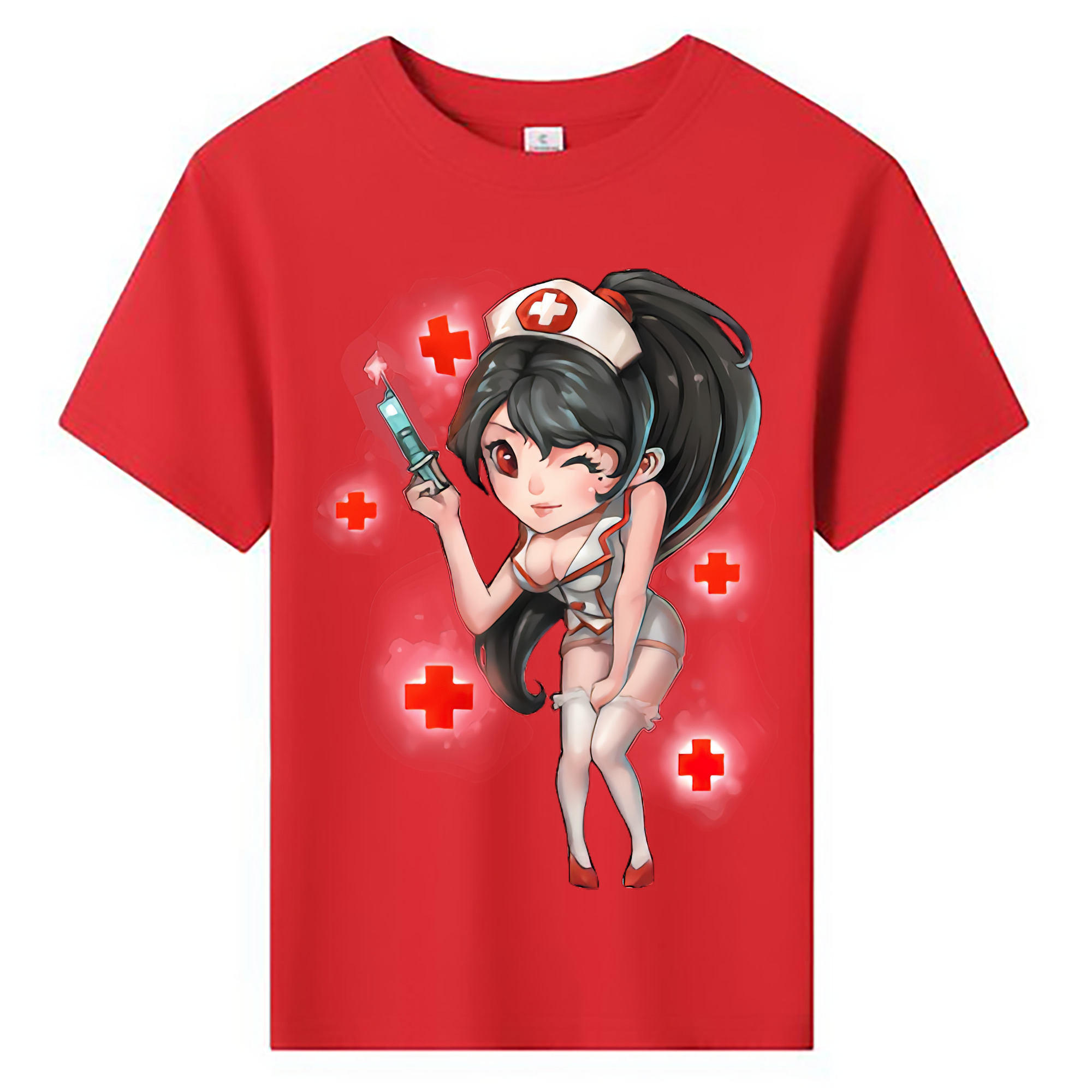 （画像用） リーグ・オブ・レジェンド League of Legends LOL 綿100％キッズTシャツ（フロントプリント）