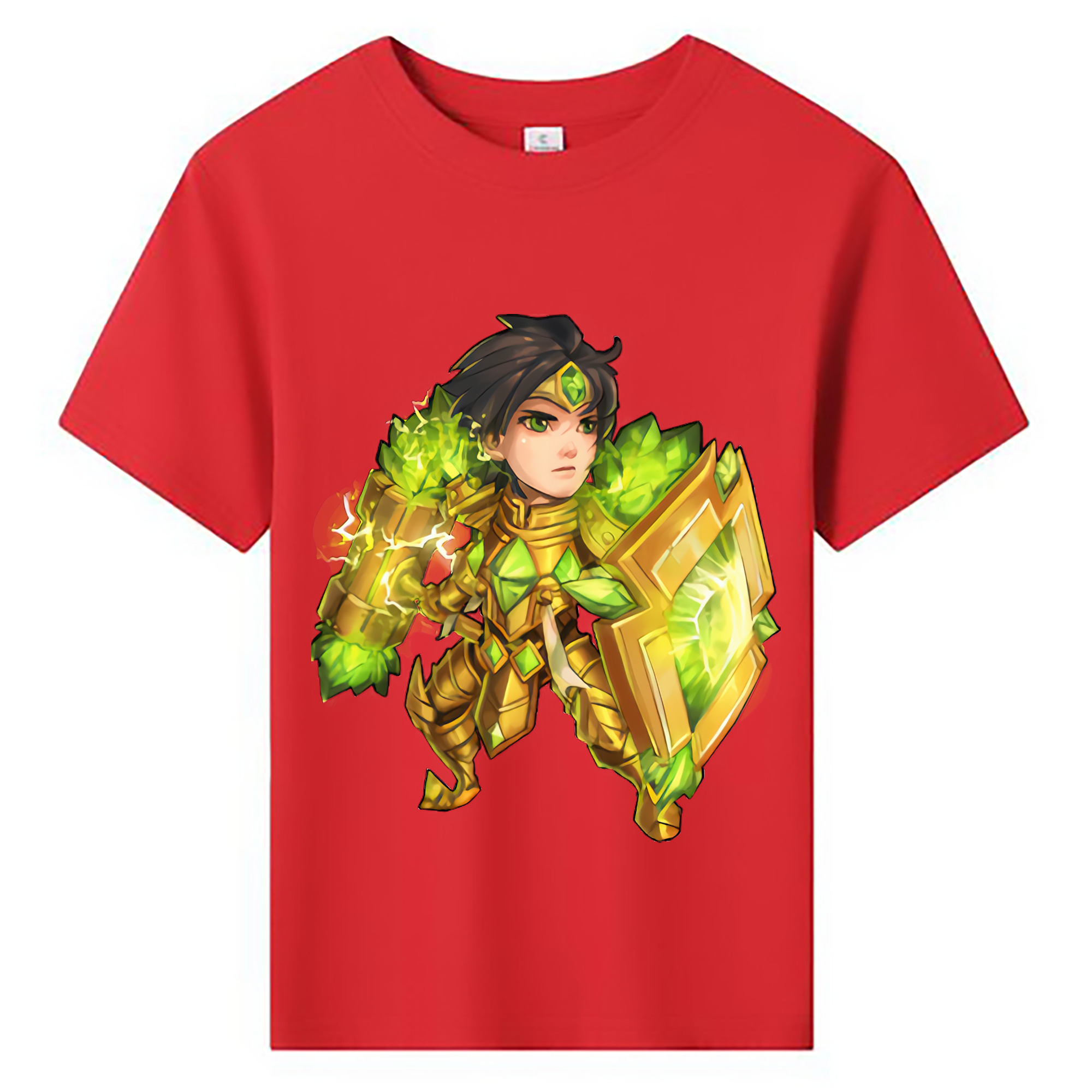 （画像用） リーグ・オブ・レジェンド League of Legends LOL 綿100％キッズTシャツ（フロントプリント）