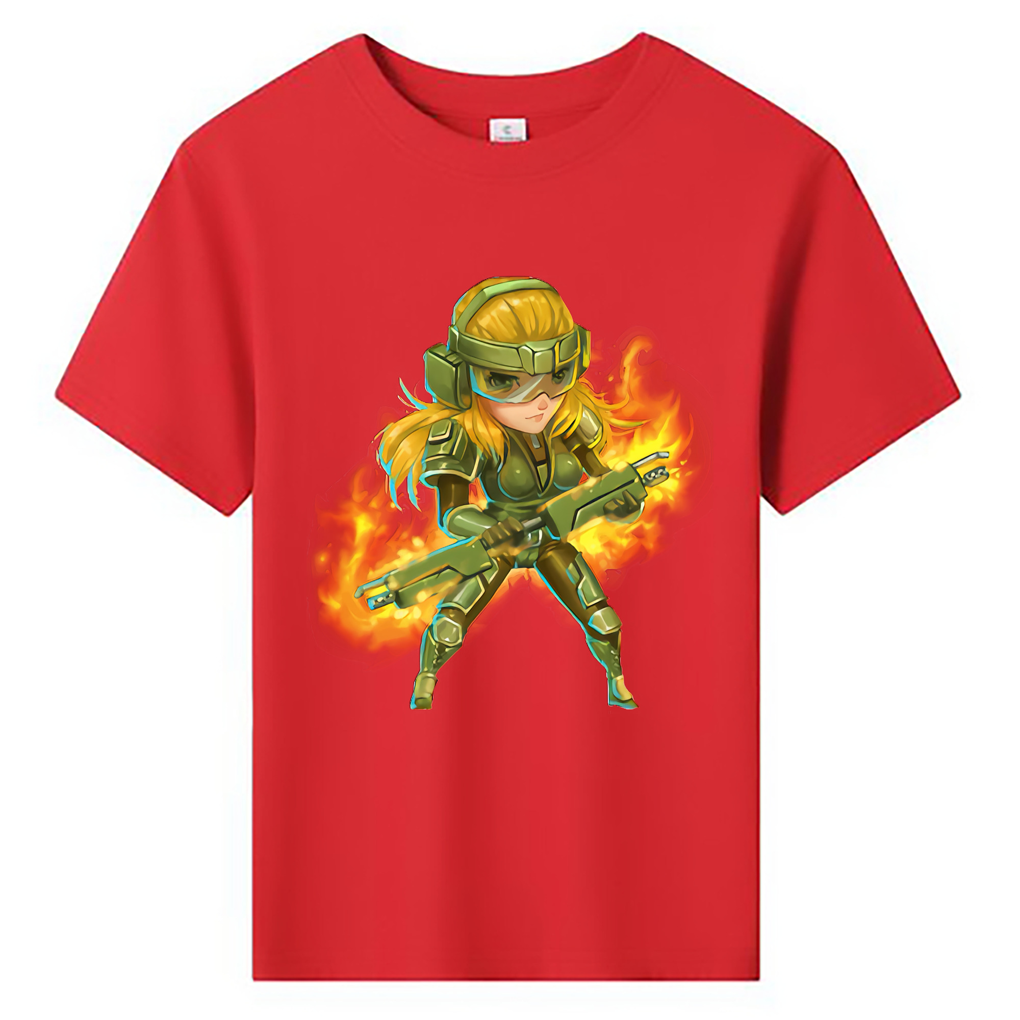 （画像用） リーグ・オブ・レジェンド League of Legends LOL 綿100％キッズTシャツ（フロントプリント）
