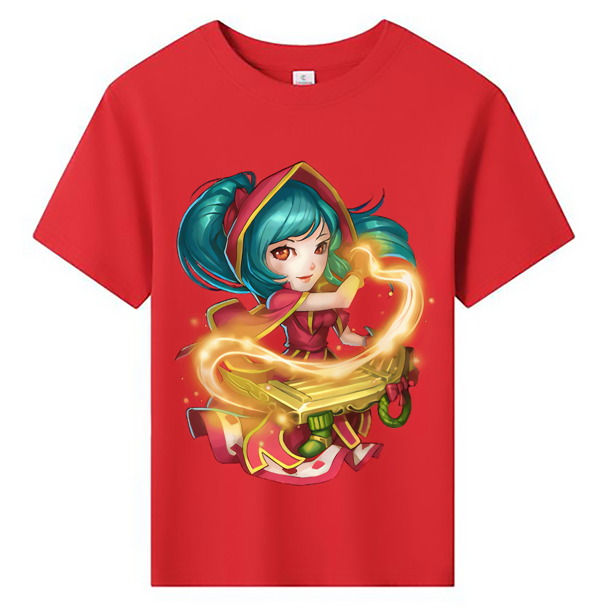 （画像用） リーグ・オブ・レジェンド League of Legends LOL 綿100％キッズTシャツ（フロントプリント）