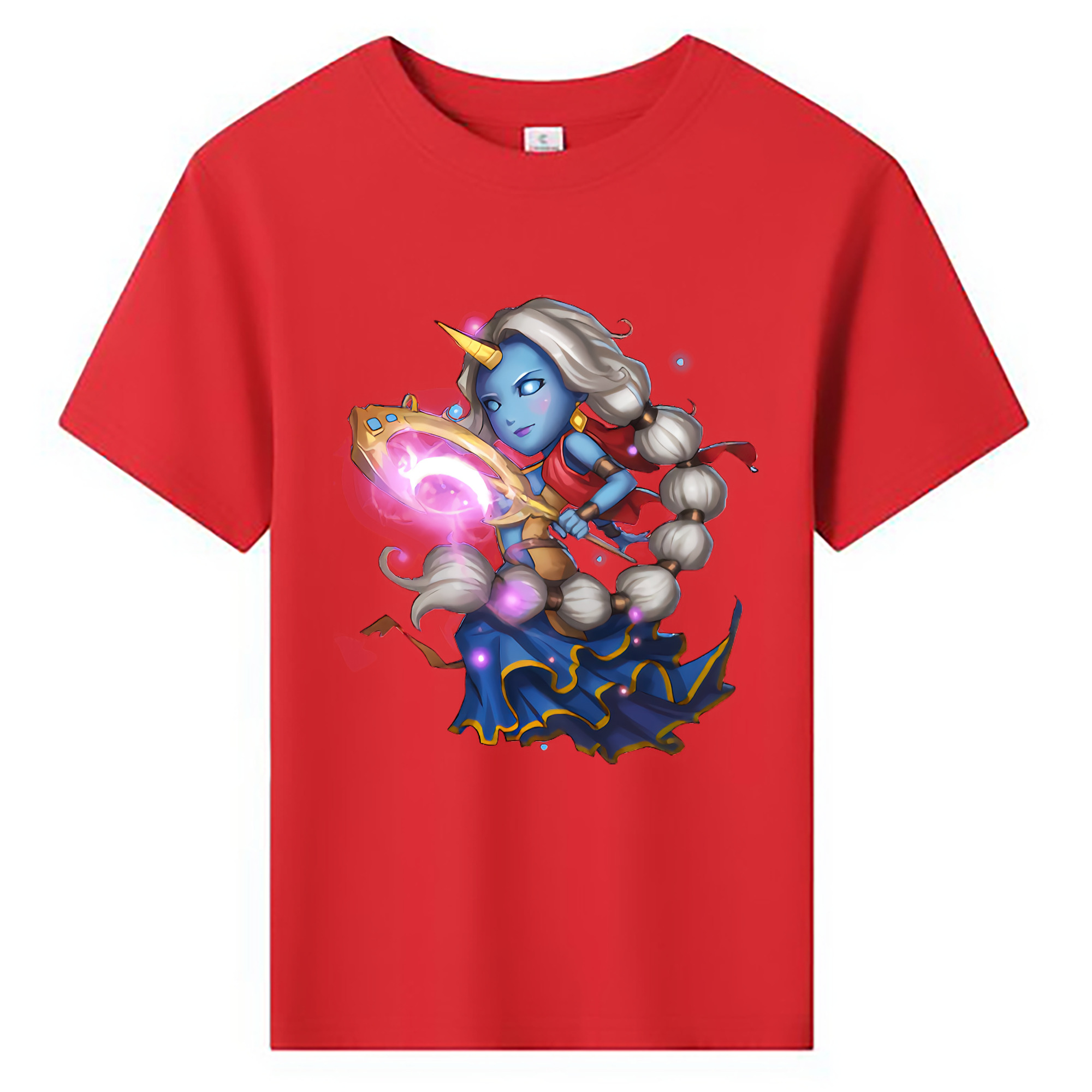 （画像用） リーグ・オブ・レジェンド League of Legends LOL 綿100％キッズTシャツ（フロントプリント）