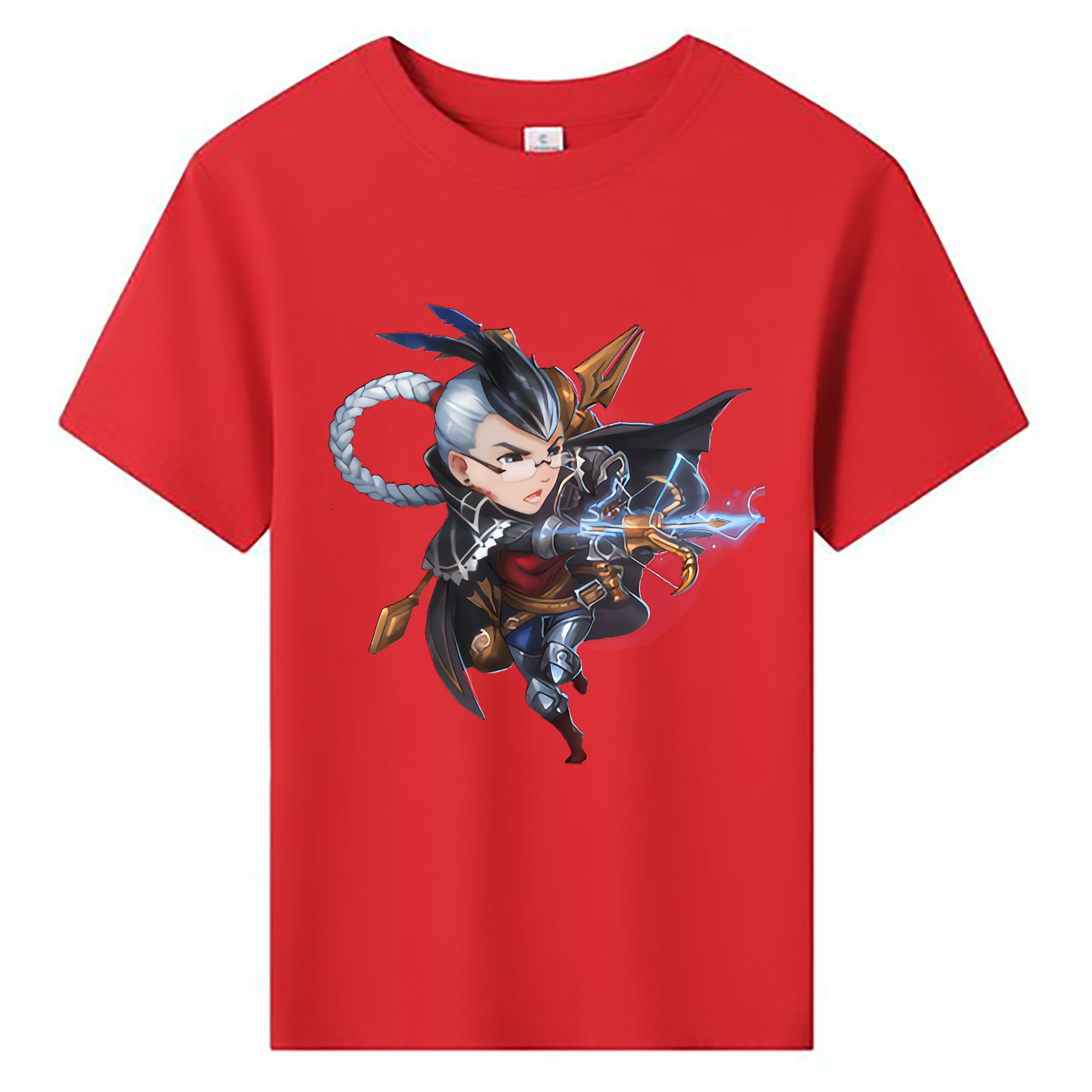 （画像用） リーグ・オブ・レジェンド League of Legends LOL 綿100％キッズTシャツ（フロントプリント）