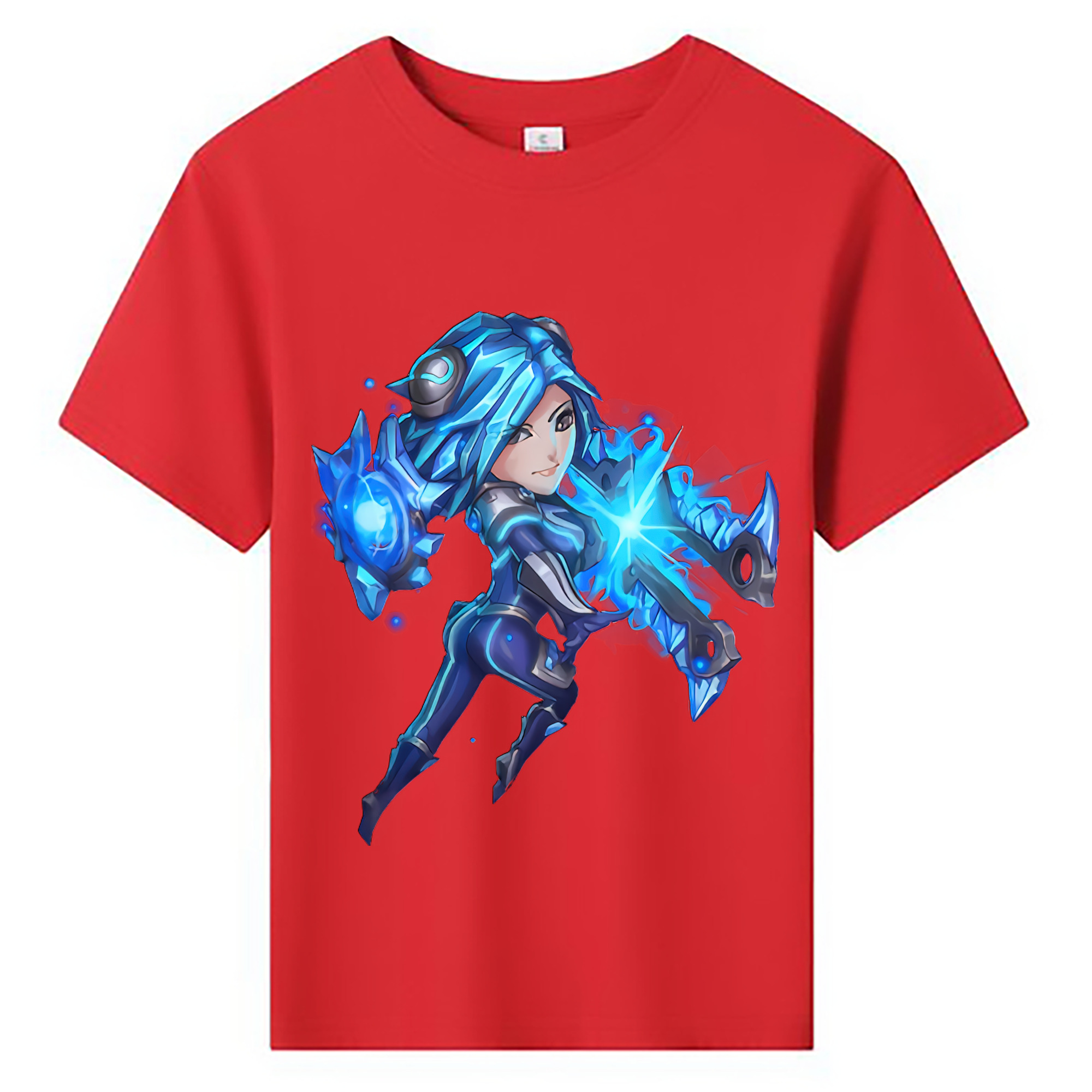 （画像用） リーグ・オブ・レジェンド League of Legends LOL 綿100％キッズTシャツ（フロントプリント）
