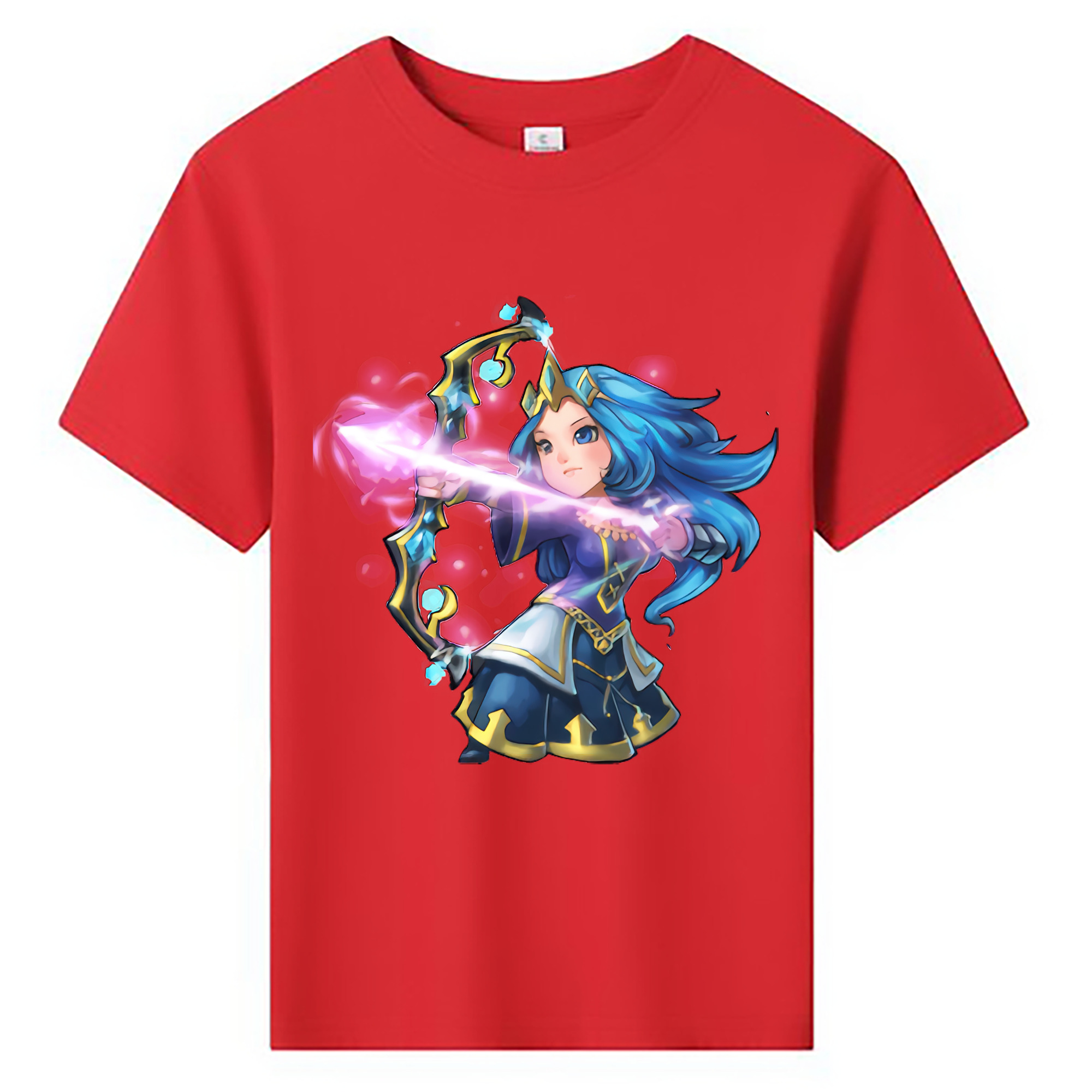 （画像用） リーグ・オブ・レジェンド League of Legends LOL 綿100％キッズTシャツ（フロントプリント）