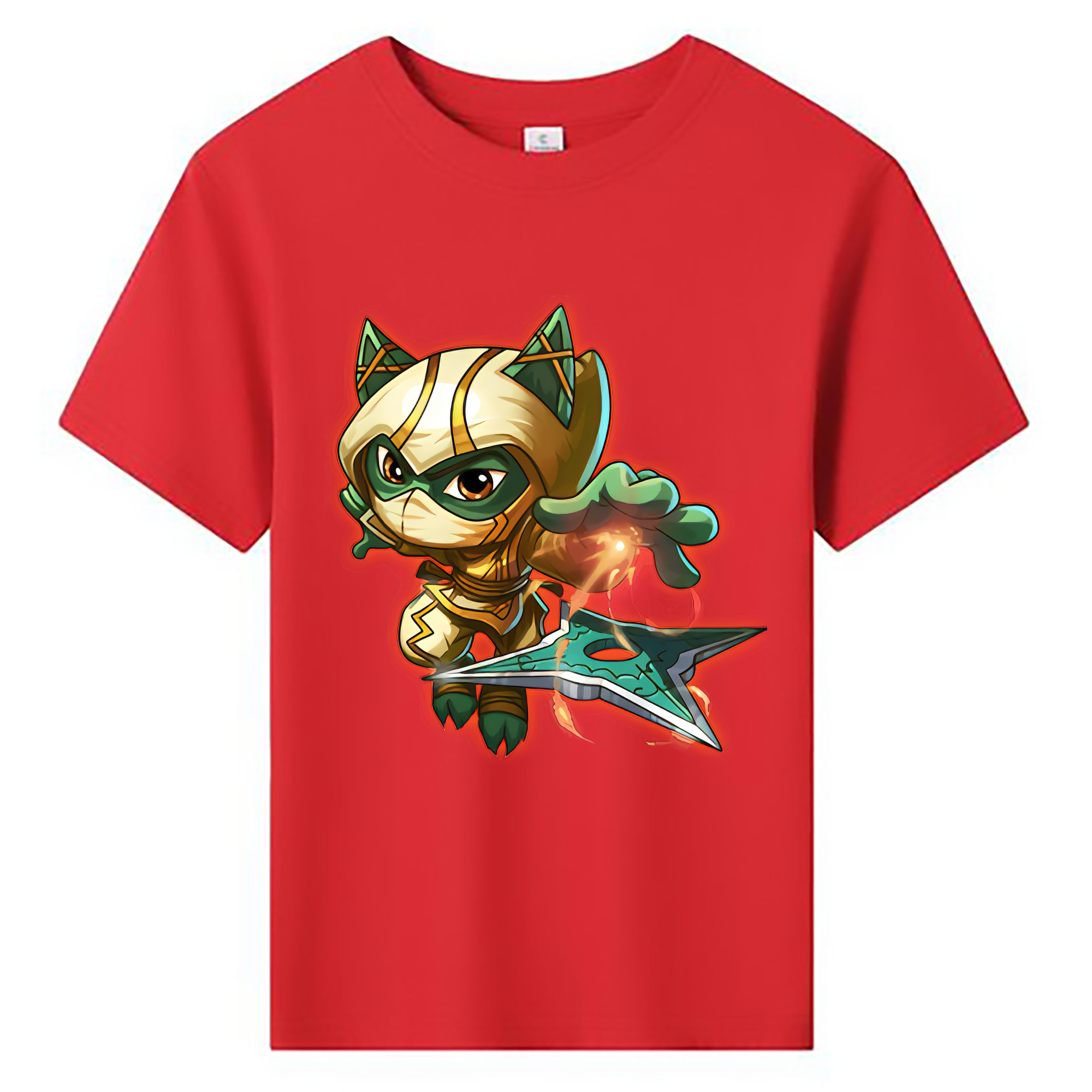 （画像用） リーグ・オブ・レジェンド League of Legends LOL 綿100％キッズTシャツ（フロントプリント）