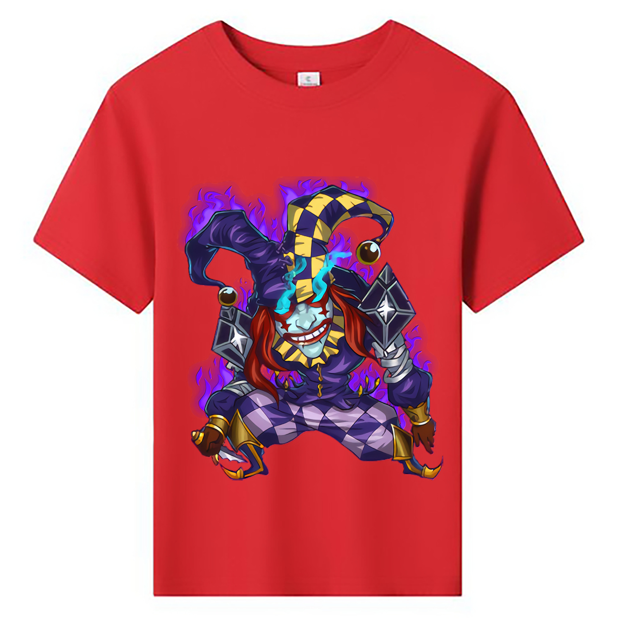 （画像用） リーグ・オブ・レジェンド League of Legends LOL 綿100％キッズTシャツ（フロントプリント）