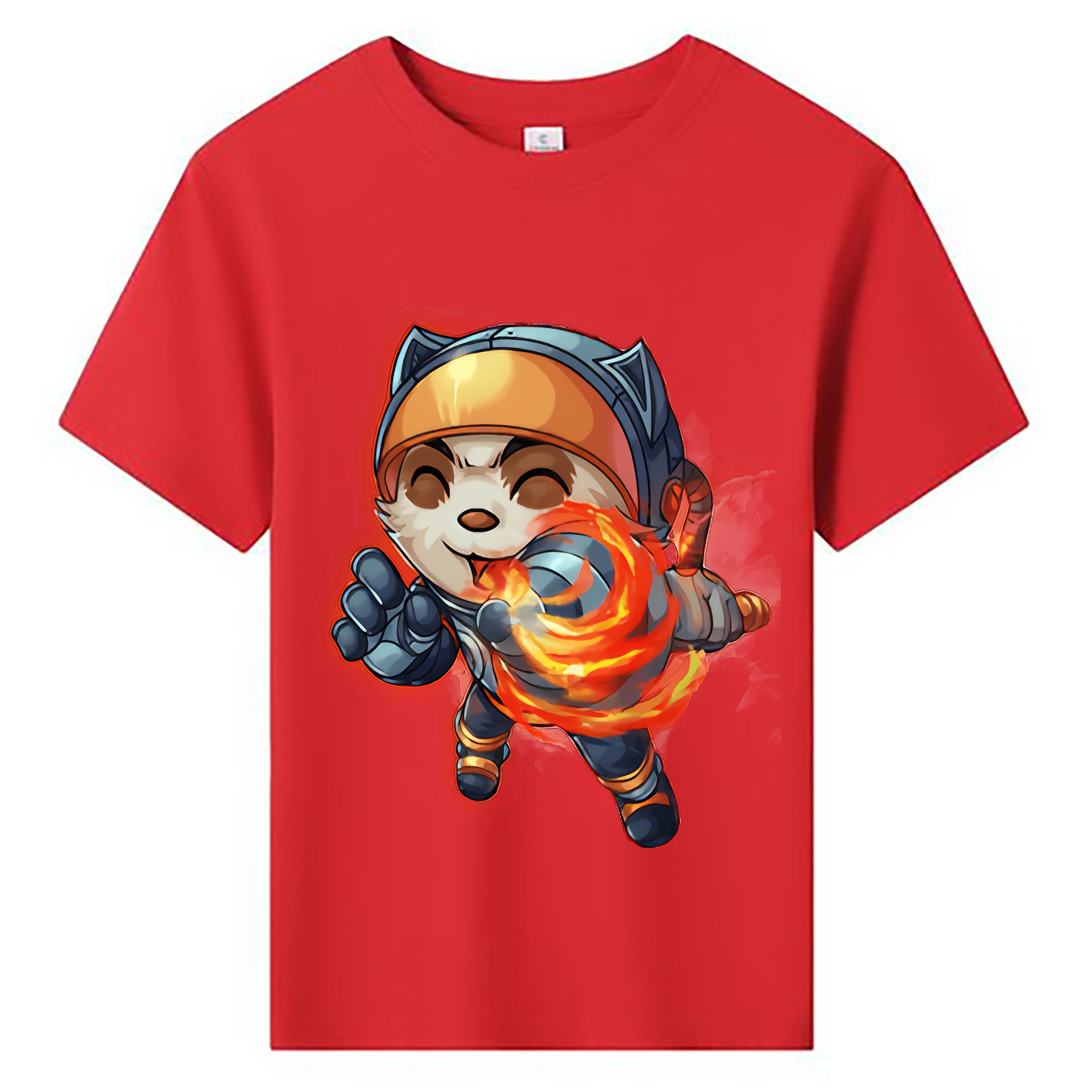 （画像用） リーグ・オブ・レジェンド League of Legends LOL 綿100％キッズTシャツ（フロントプリント）