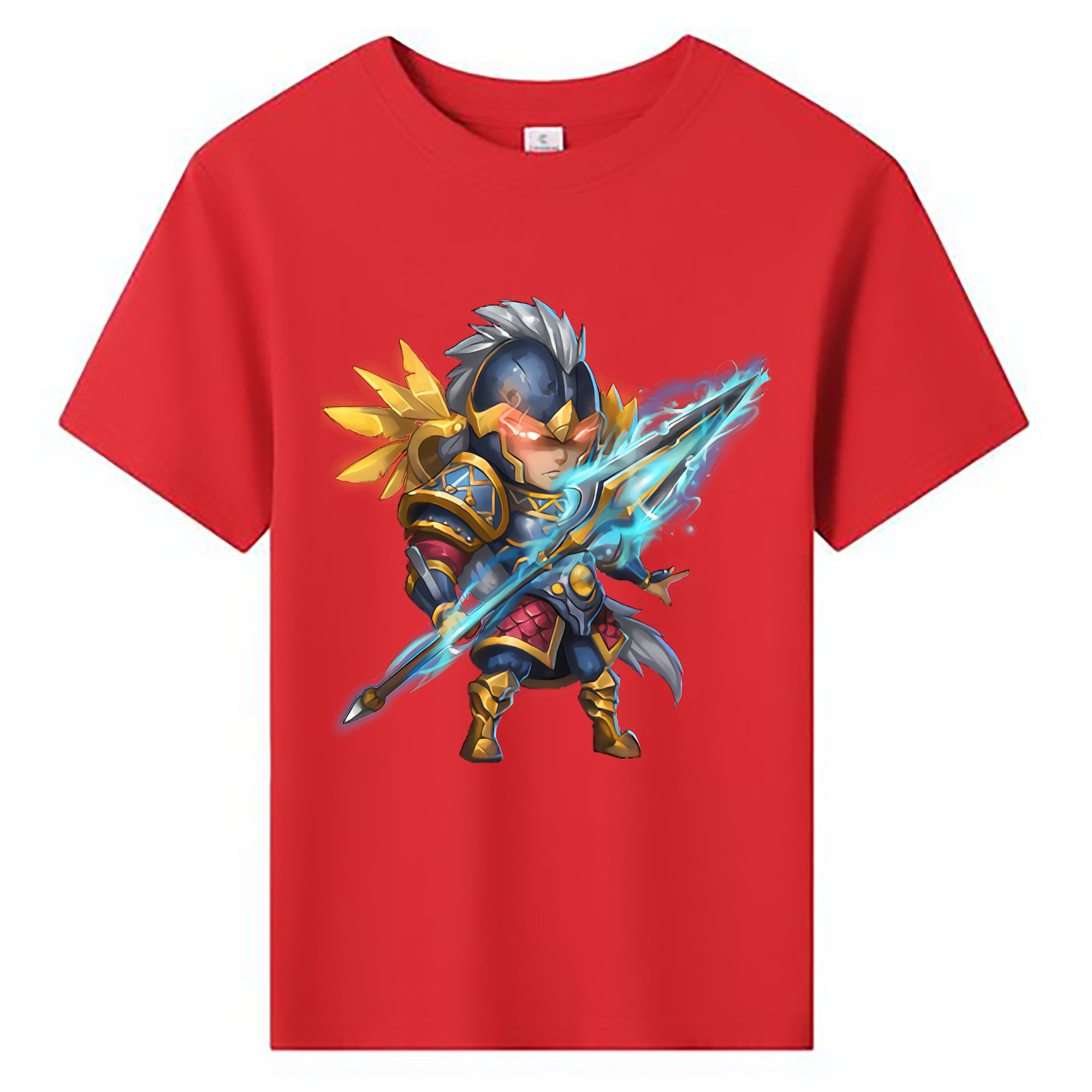 （画像用） リーグ・オブ・レジェンド League of Legends LOL 綿100％キッズTシャツ（フロントプリント）