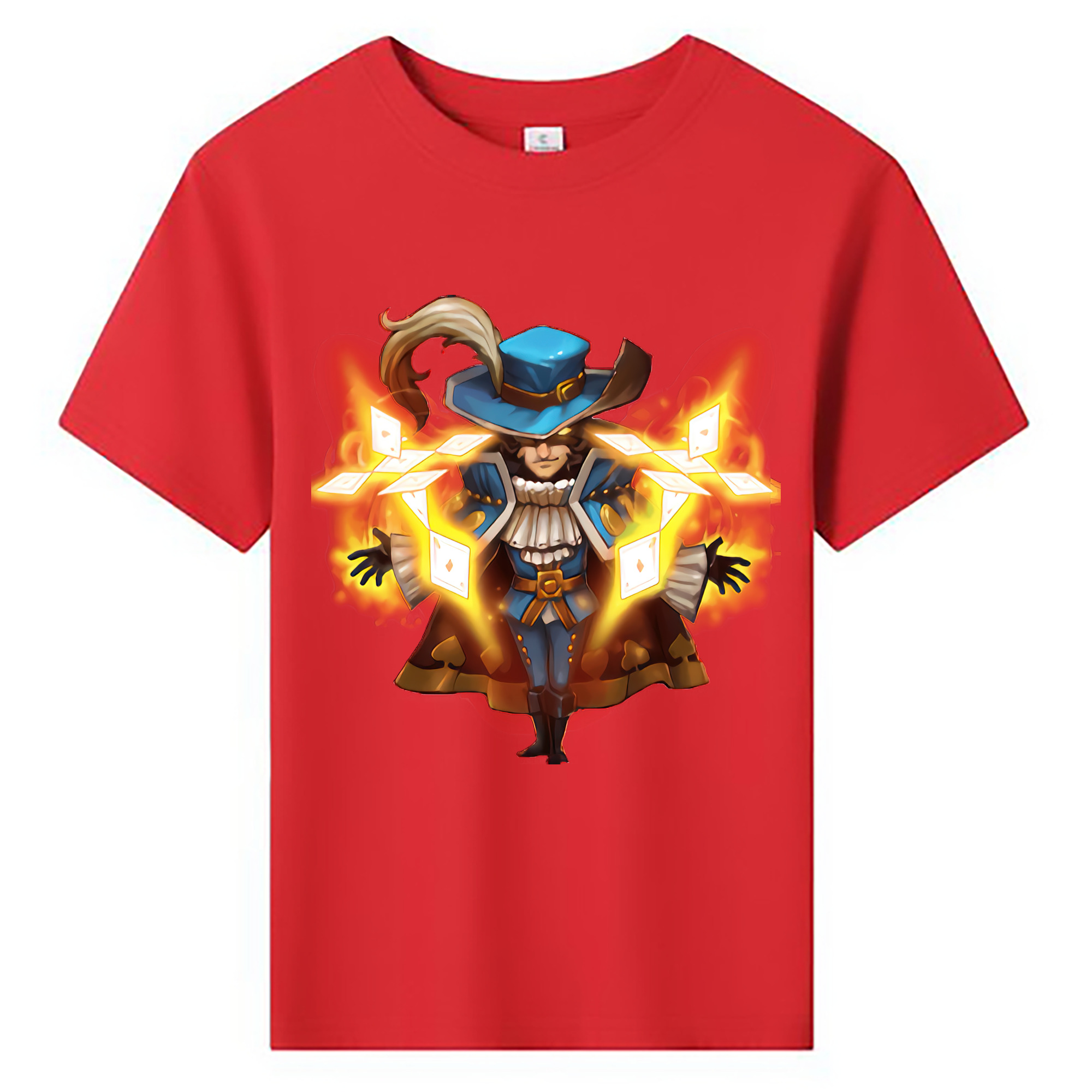 （画像用） リーグ・オブ・レジェンド League of Legends LOL 綿100％キッズTシャツ（フロントプリント）