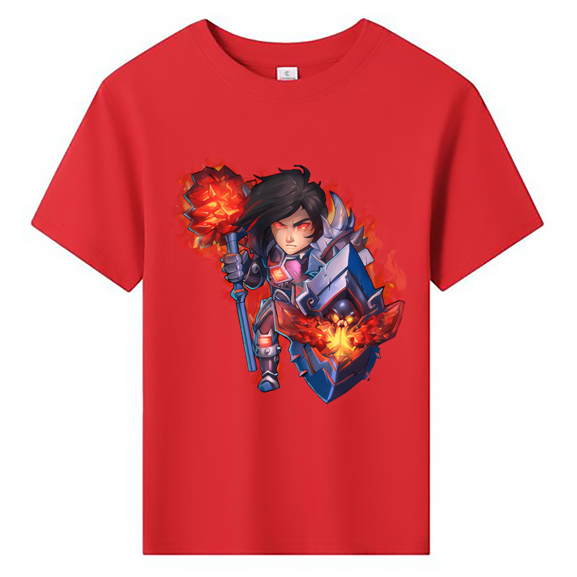 （画像用） リーグ・オブ・レジェンド League of Legends LOL 綿100％キッズTシャツ（フロントプリント）