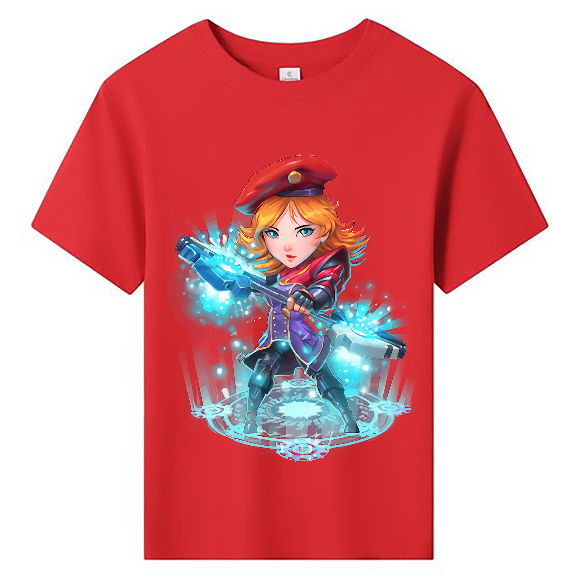 （画像用） リーグ・オブ・レジェンド League of Legends LOL 綿100％キッズTシャツ（フロントプリント）