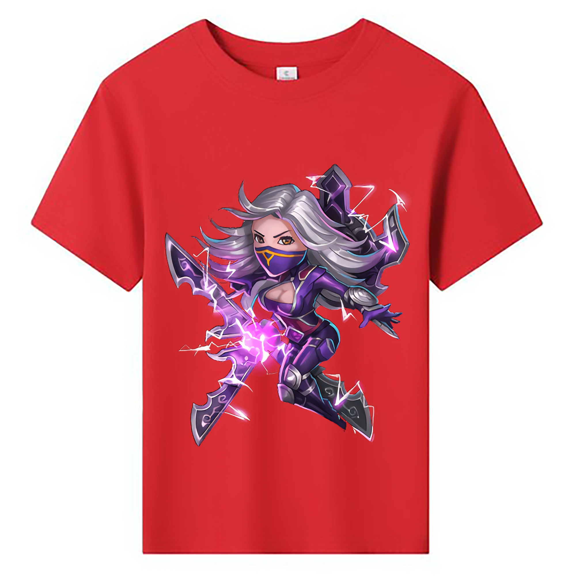 （画像用） リーグ・オブ・レジェンド League of Legends LOL 綿100％キッズTシャツ（フロントプリント）