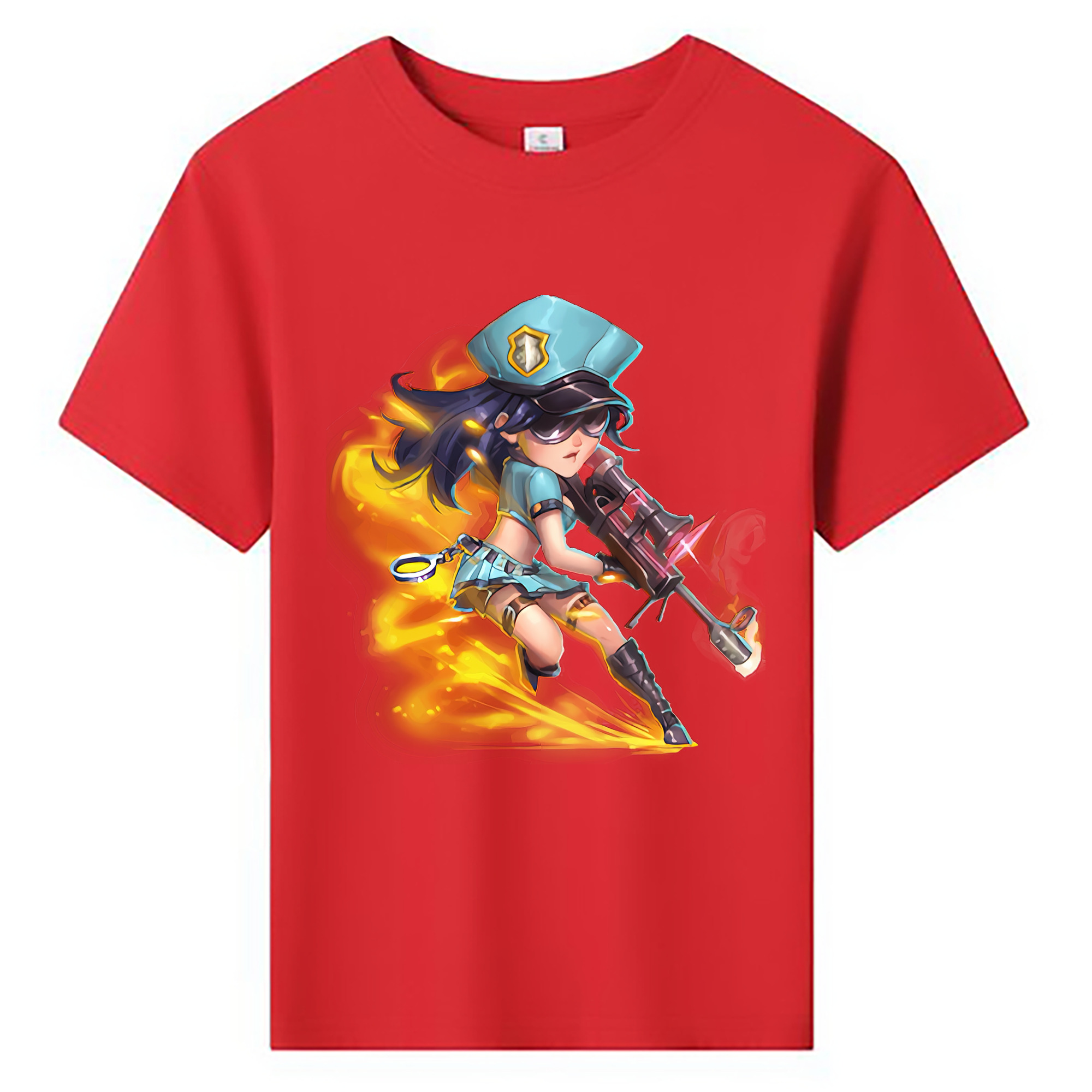 （画像用） リーグ・オブ・レジェンド League of Legends LOL 綿100％キッズTシャツ（フロントプリント）