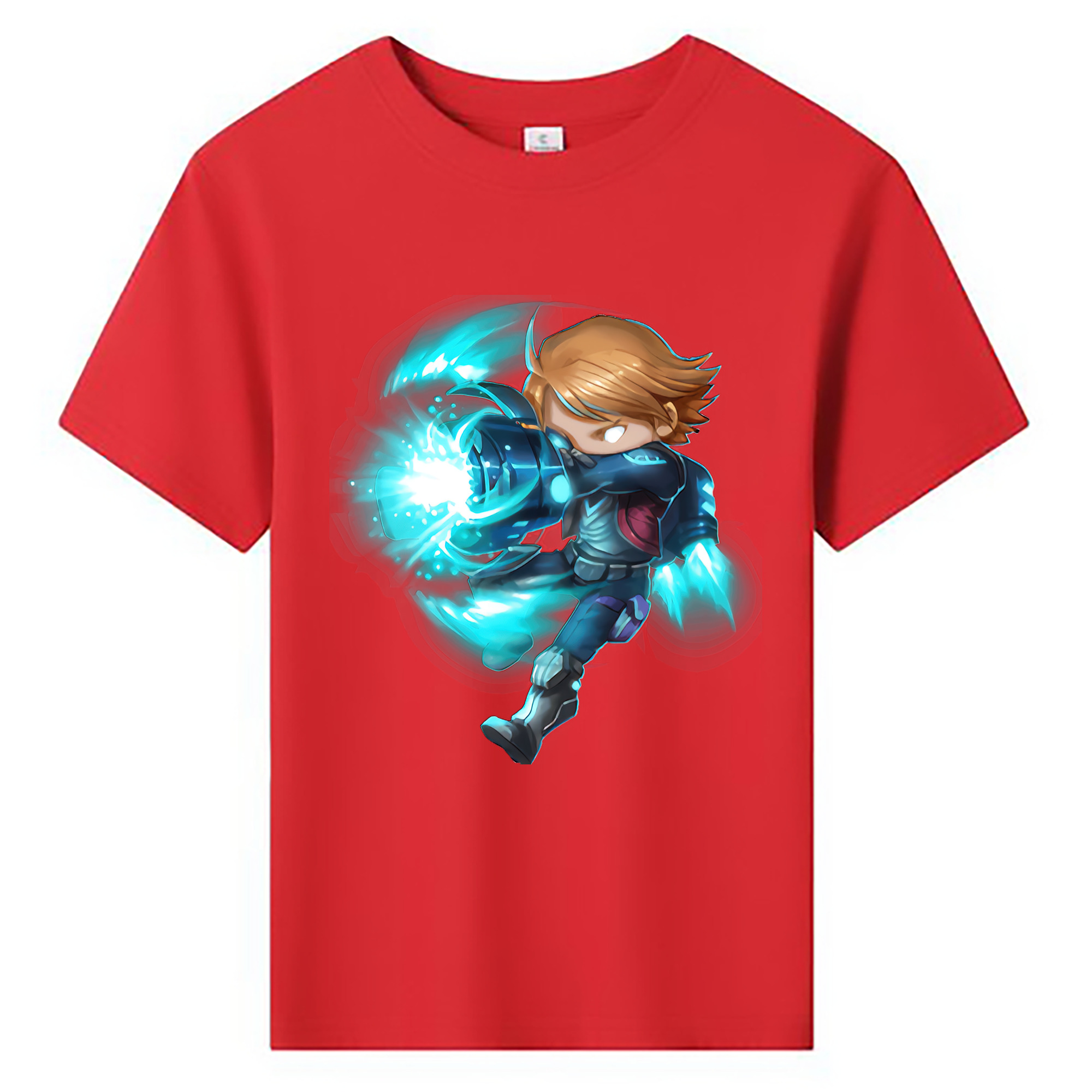 （画像用） リーグ・オブ・レジェンド League of Legends LOL 綿100％キッズTシャツ（フロントプリント）