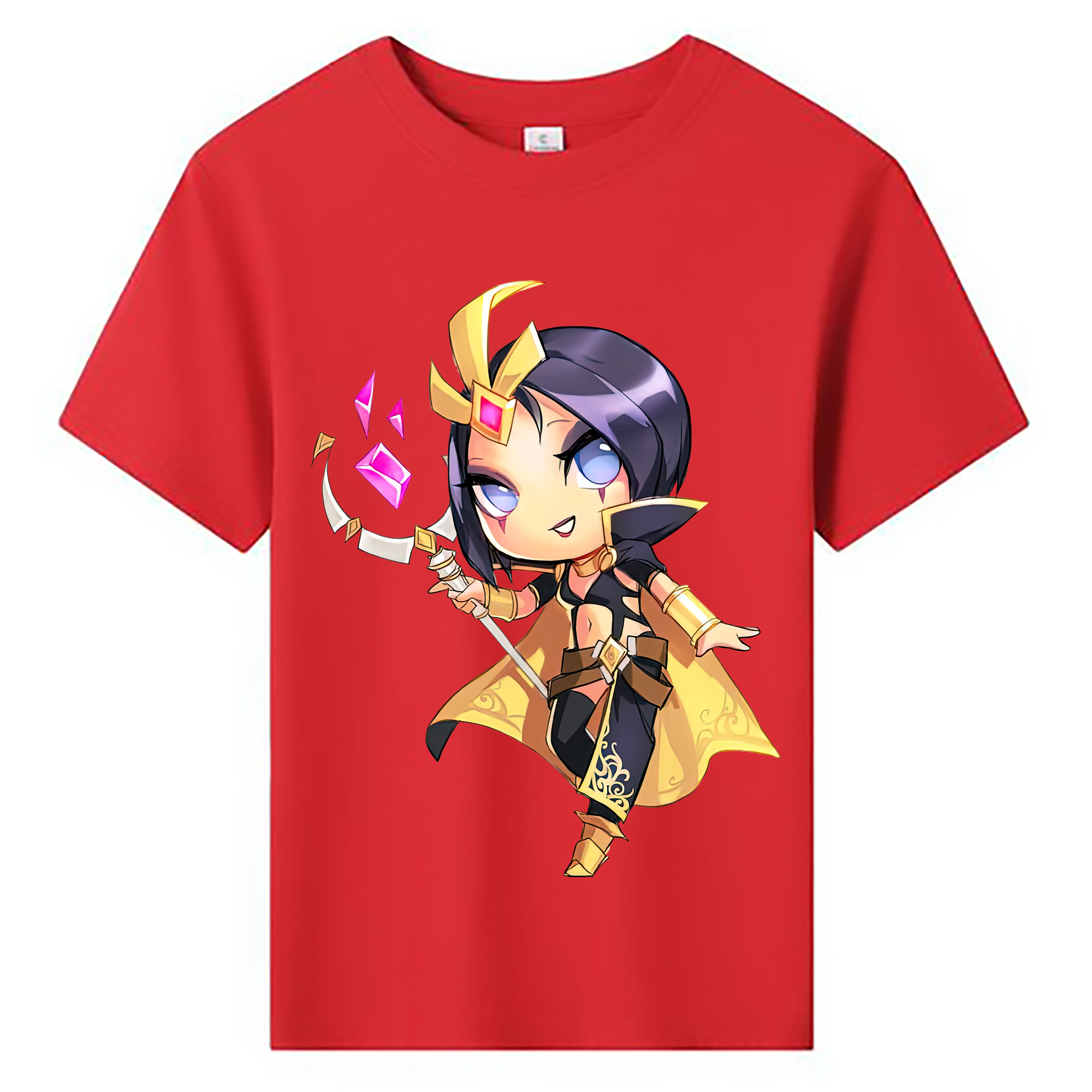 （画像用） リーグ・オブ・レジェンド League of Legends LOL 綿100％キッズTシャツ（フロントプリント）