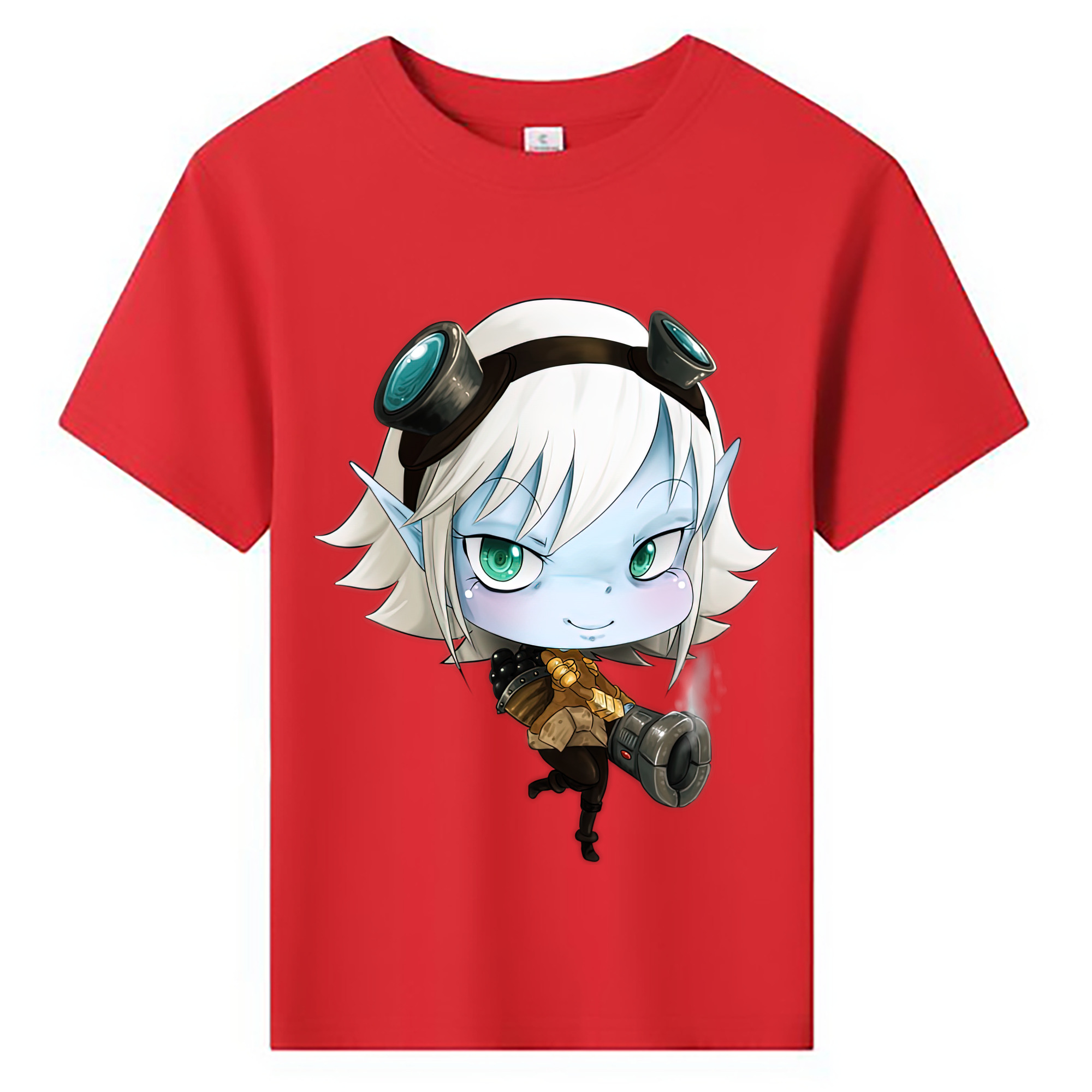 （画像用） リーグ・オブ・レジェンド League of Legends LOL 綿100％キッズTシャツ（フロントプリント）
