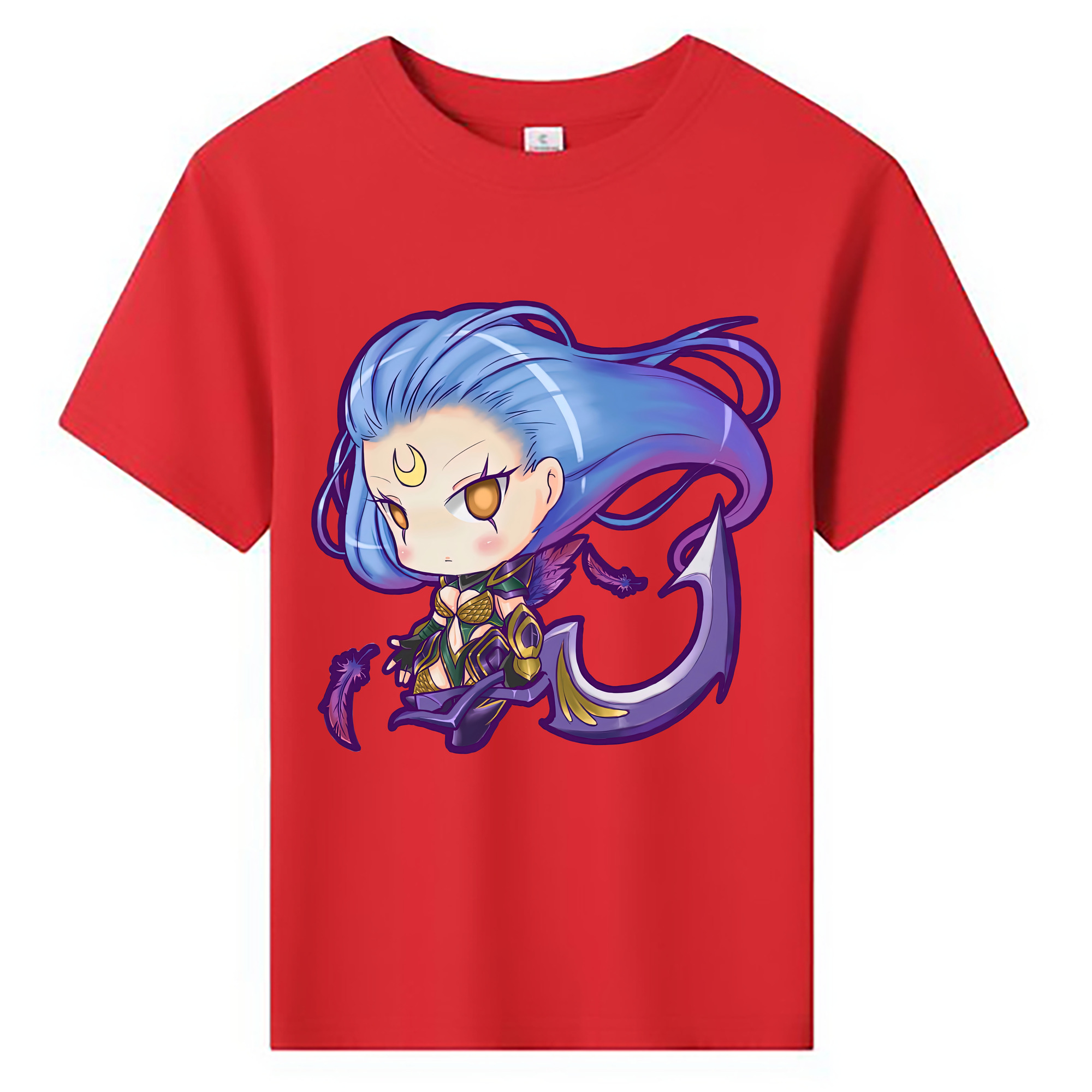 （画像用） リーグ・オブ・レジェンド League of Legends LOL 綿100％キッズTシャツ（フロントプリント）