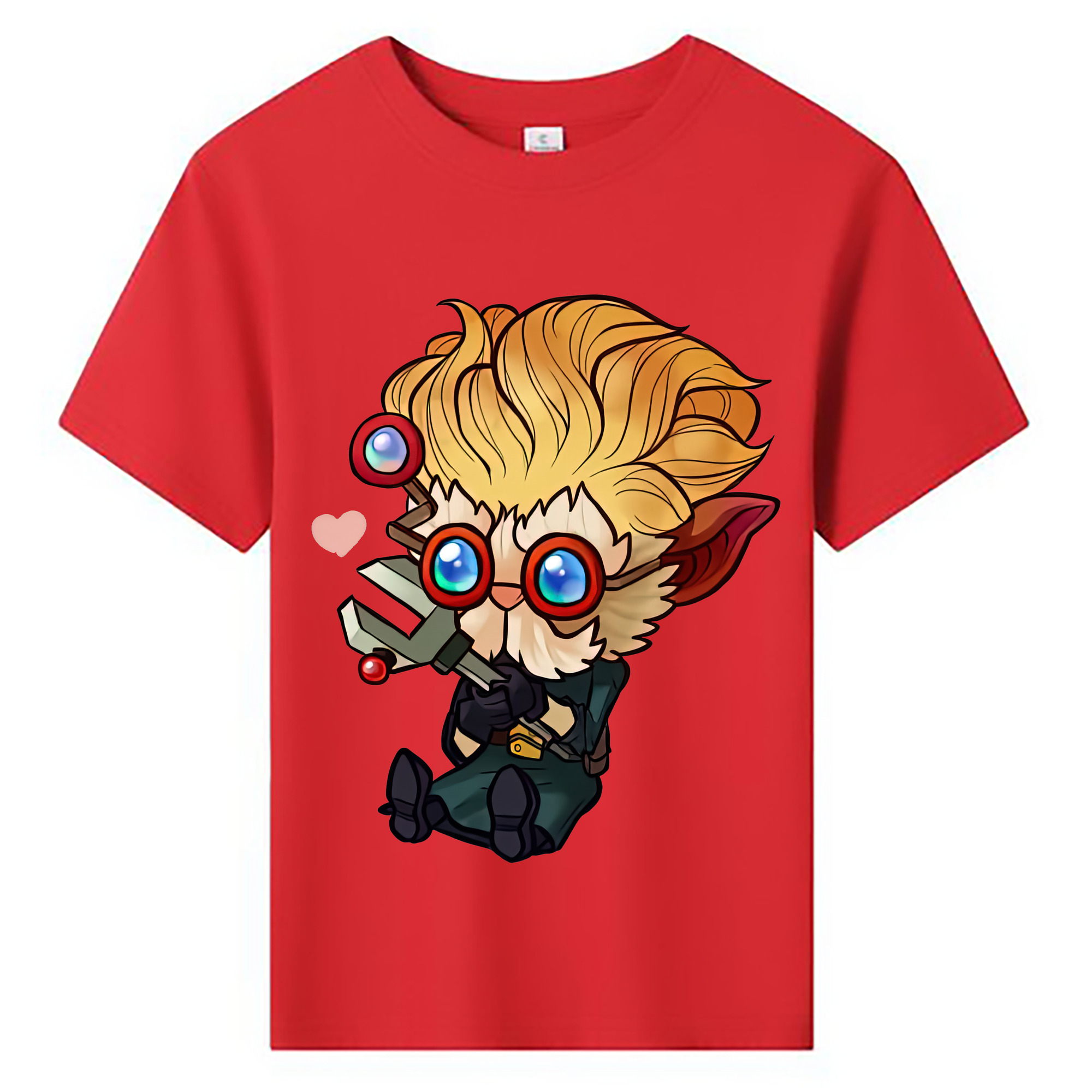 （画像用） リーグ・オブ・レジェンド League of Legends LOL 綿100％キッズTシャツ（フロントプリント）
